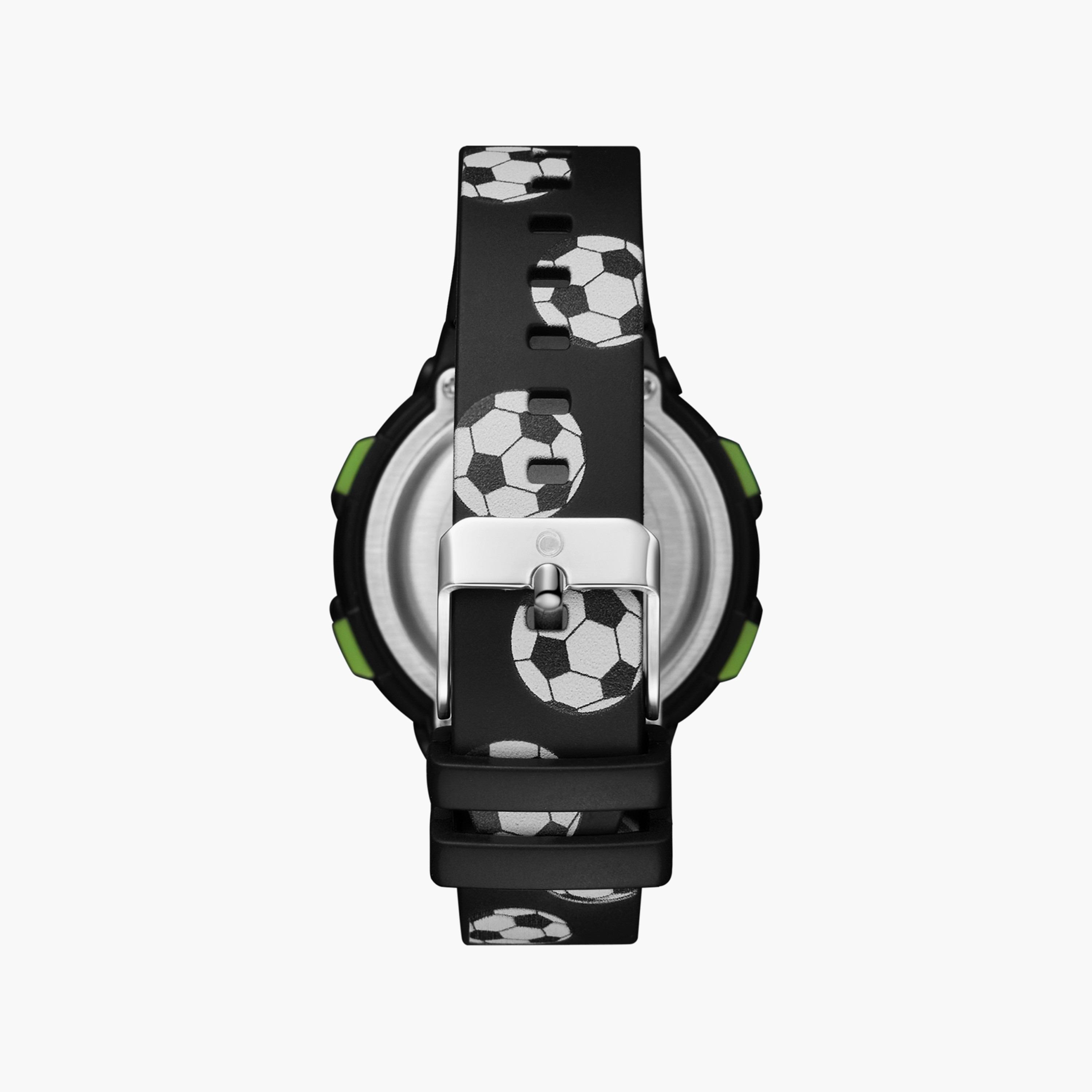 Astro Kids Black Digital Silicone Strap Watch | A23916-PPBB-FB-girls-accessories-watches-image-3