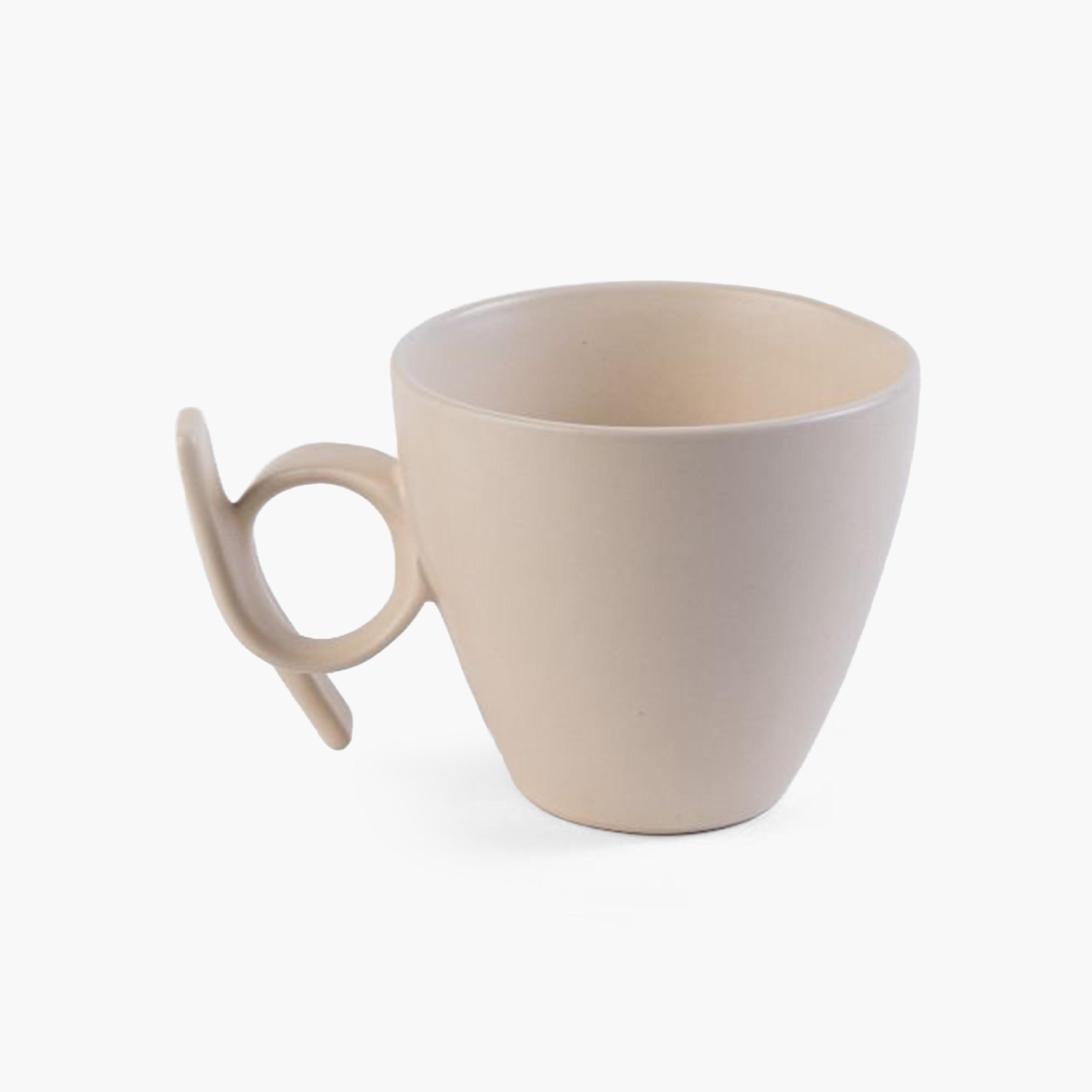 Ceramic Knot Designed Mug