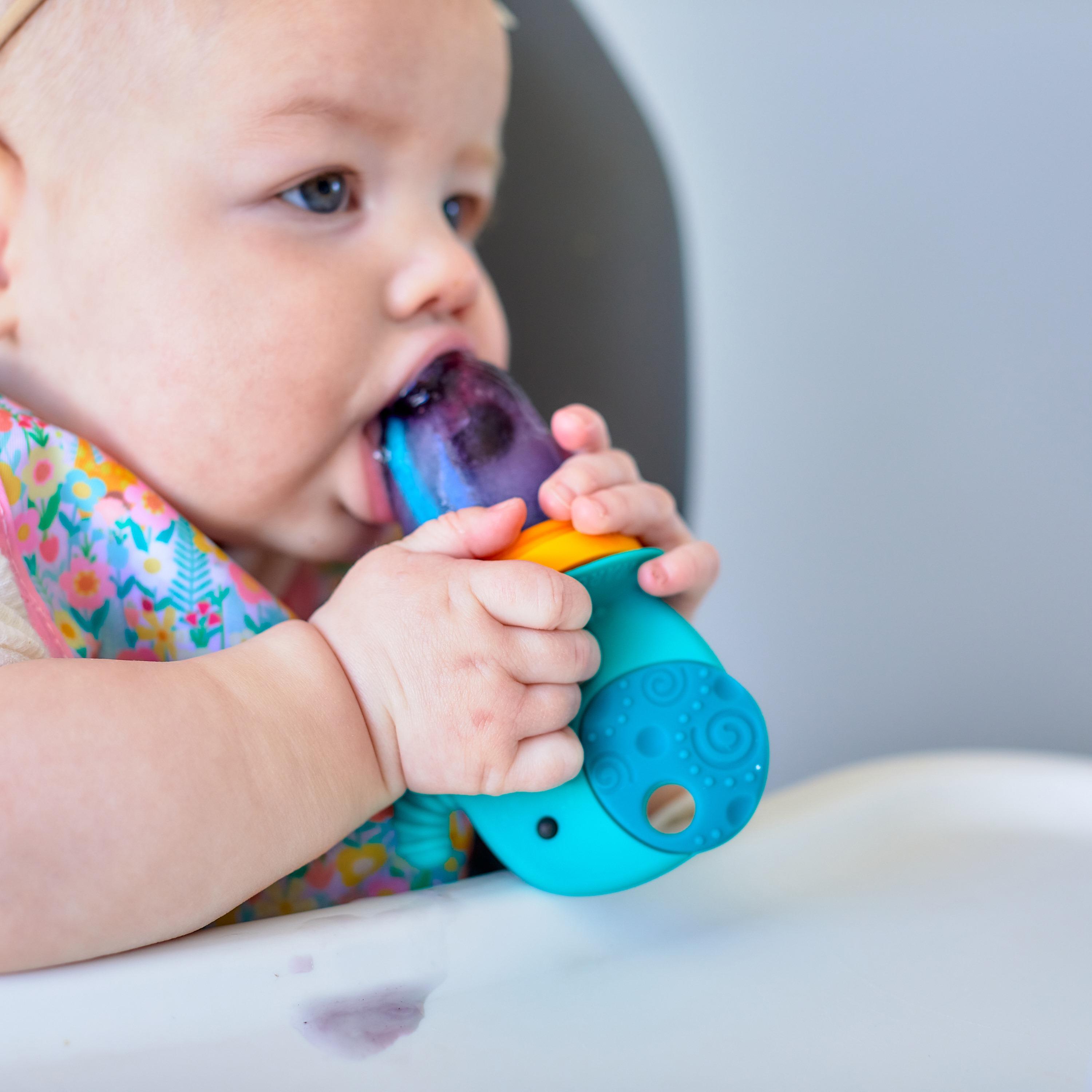 Marcus & Marcus Silicone Self Feeder N ‘Pop, Ollie the Elephant-baby-feeding-accessories-image-4