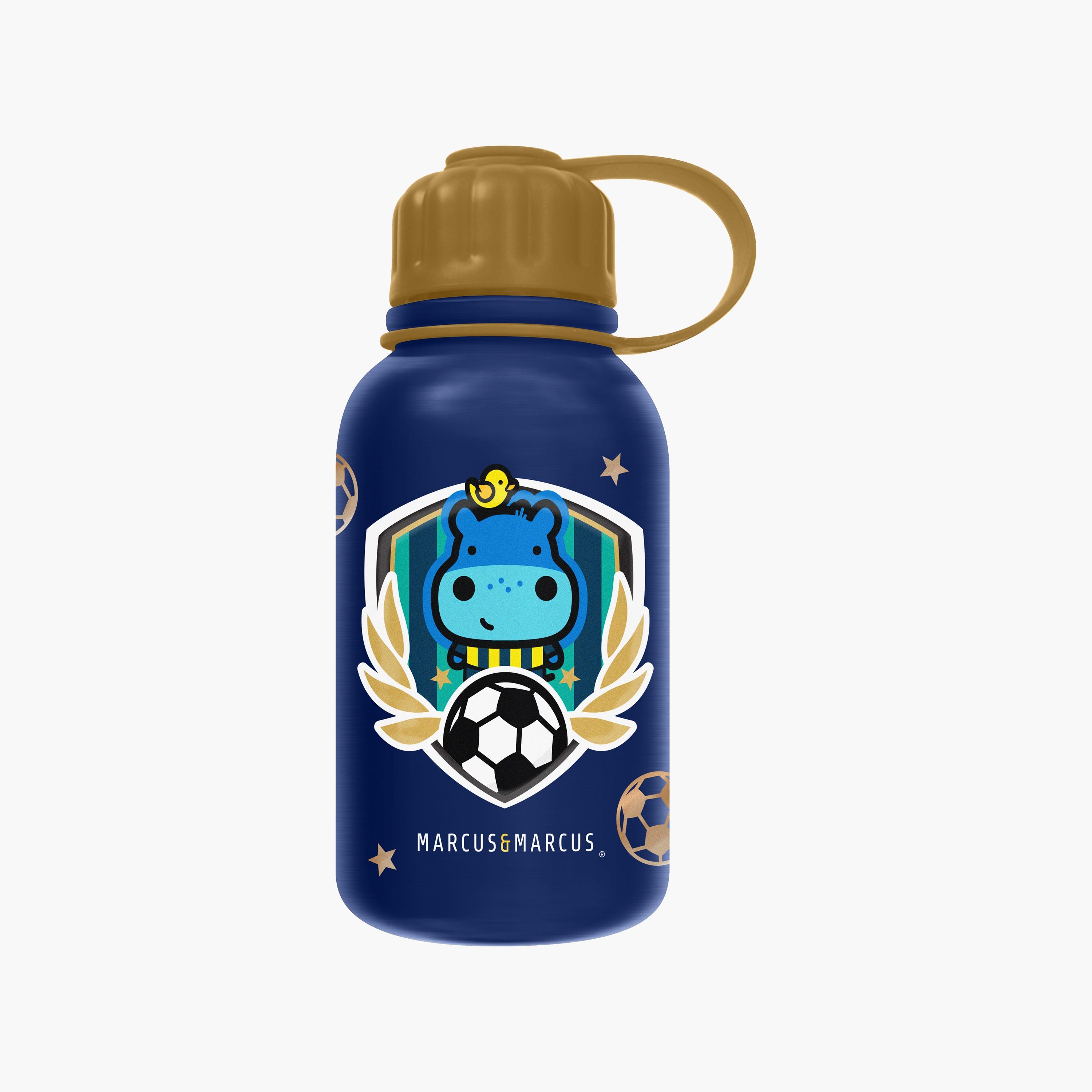 Marcus & Marcus Stainless Steel Insulated Water Bottle - Football - 350 ml-school-waterbottles-image-1