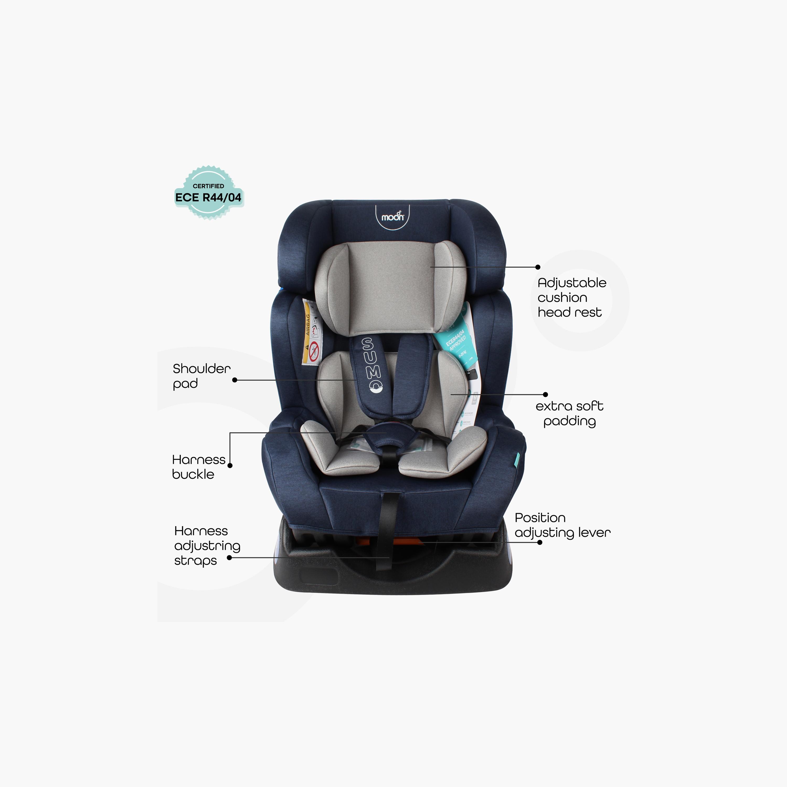 Moon Sumo Baby/Infant Car Seat (Group 0, 1, 2), Navy Blue-baby-gear-carseats-image-4