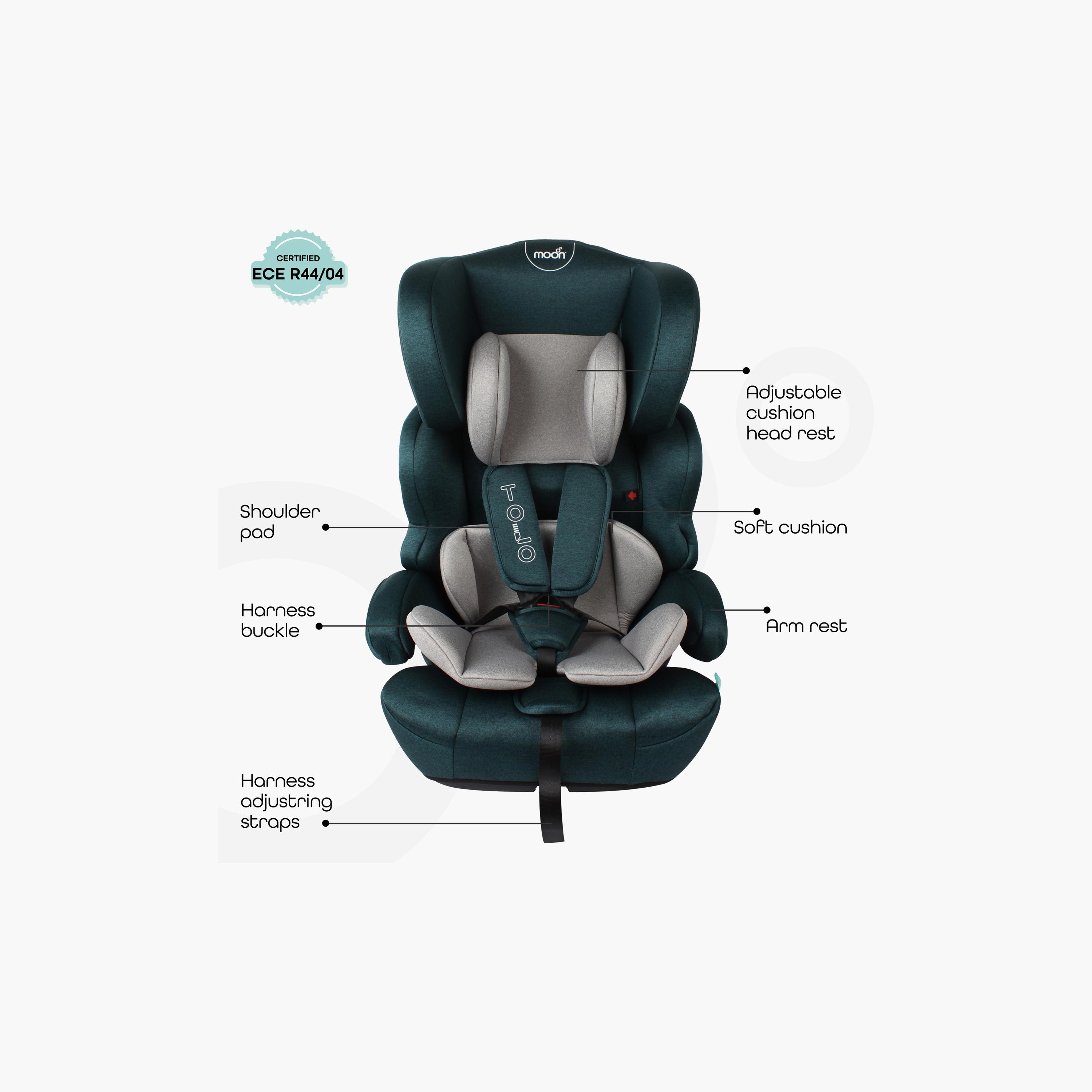 Moon Tolo Baby/Kids Car Seat (Group 1, 2, 3), Green-baby-gear-carseats-image-4