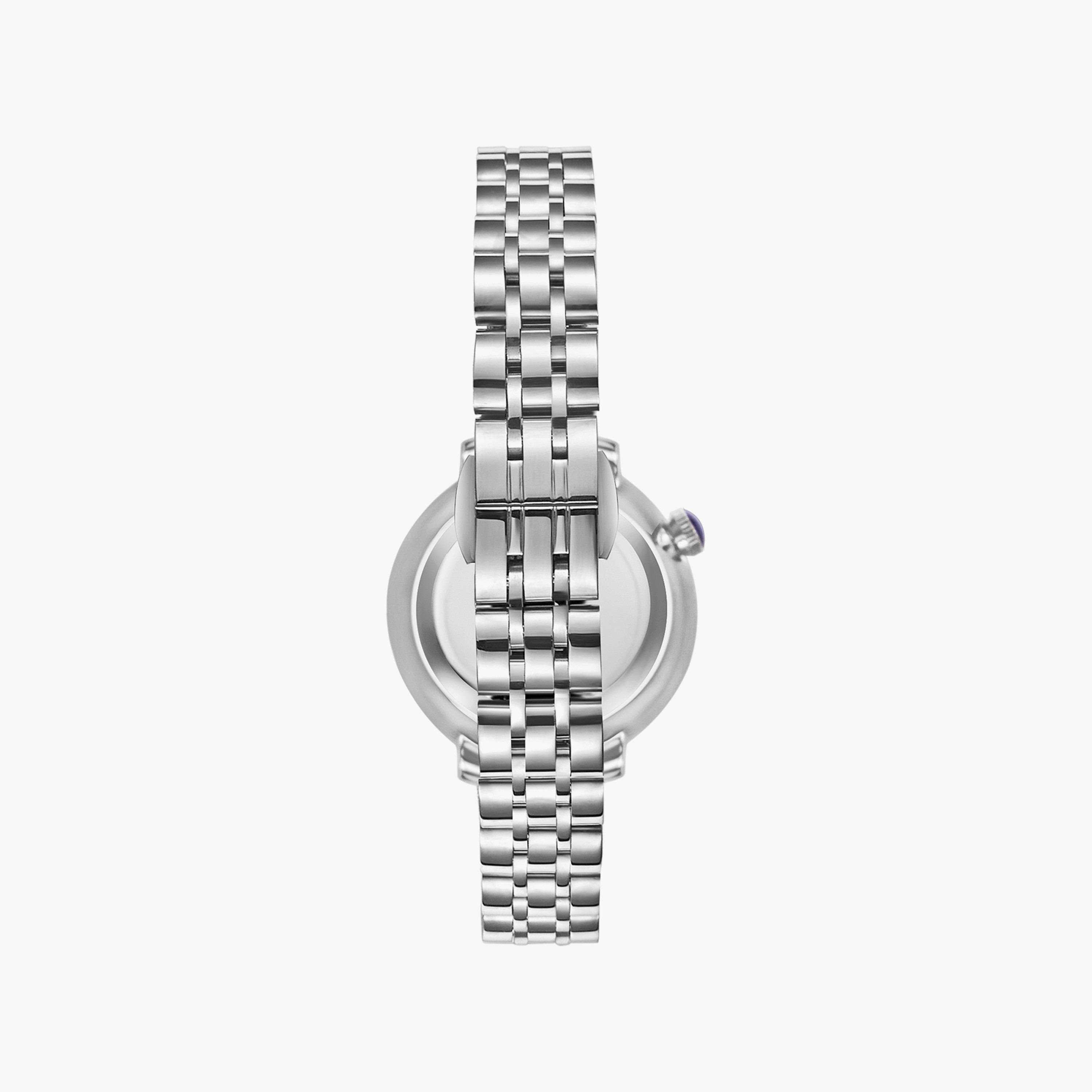  W0985L3 - ساعة انالوج من جيس للنساء بمينا فضي مع سوار ستانلس ستيل -women-watchesandjewellery-watches-image-3