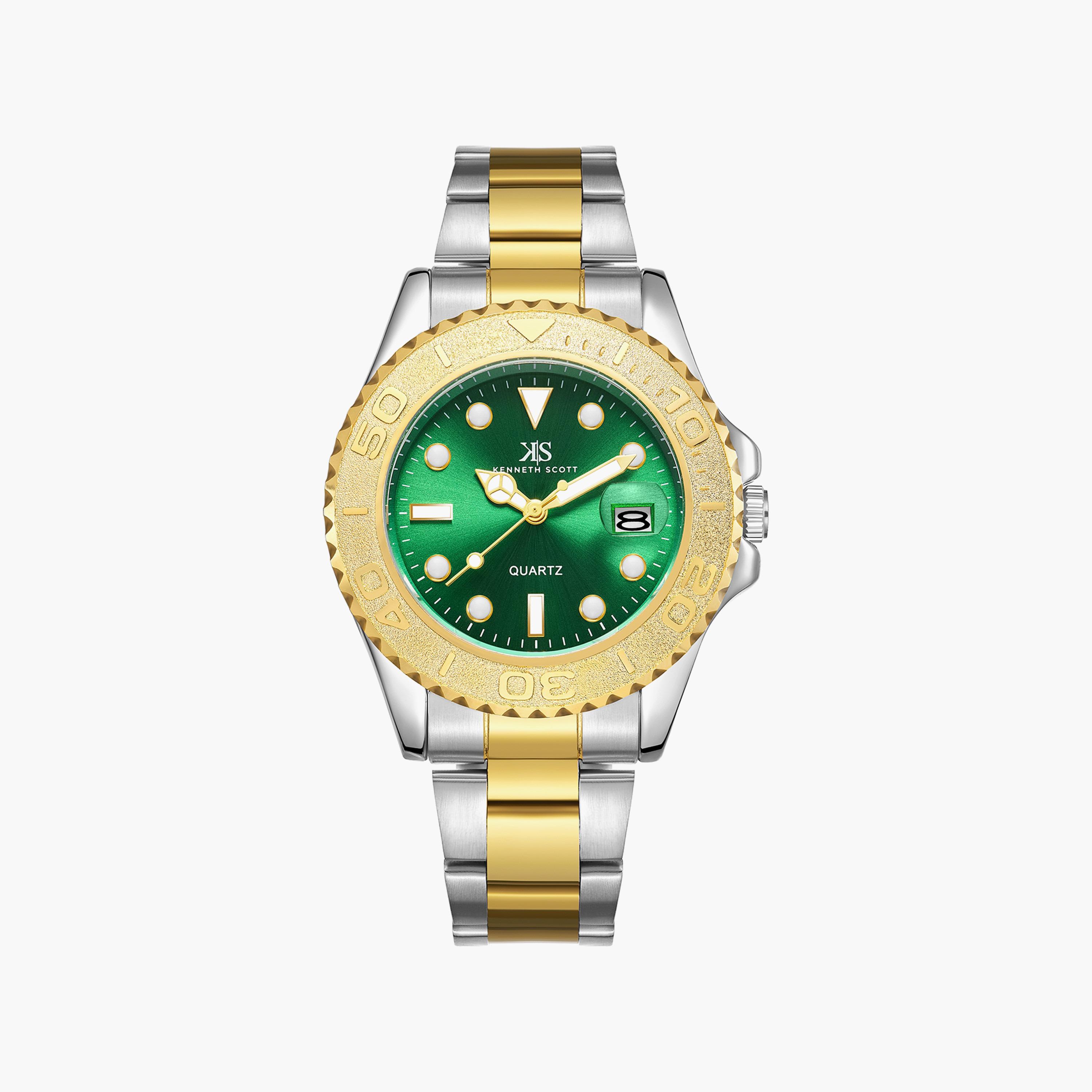 ساعة تناظرية فضية بسوار معدني للنساء من كاسيو - LTP-V004D-1BUDF-men-watchesandjewellery-watches-image-1