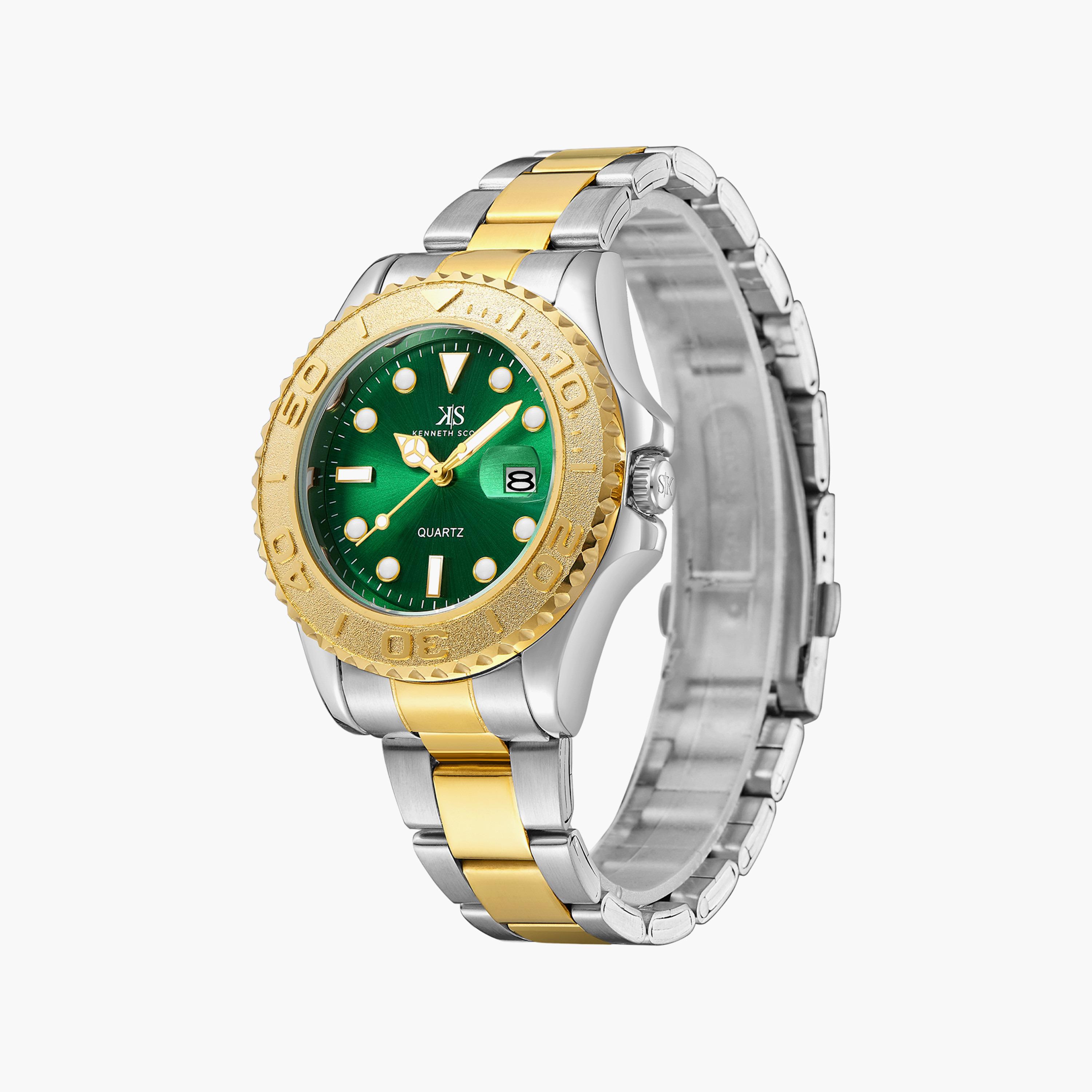 ساعة تناظرية فضية بسوار معدني للنساء من كاسيو - LTP-V004D-1BUDF-men-watchesandjewellery-watches-image-2