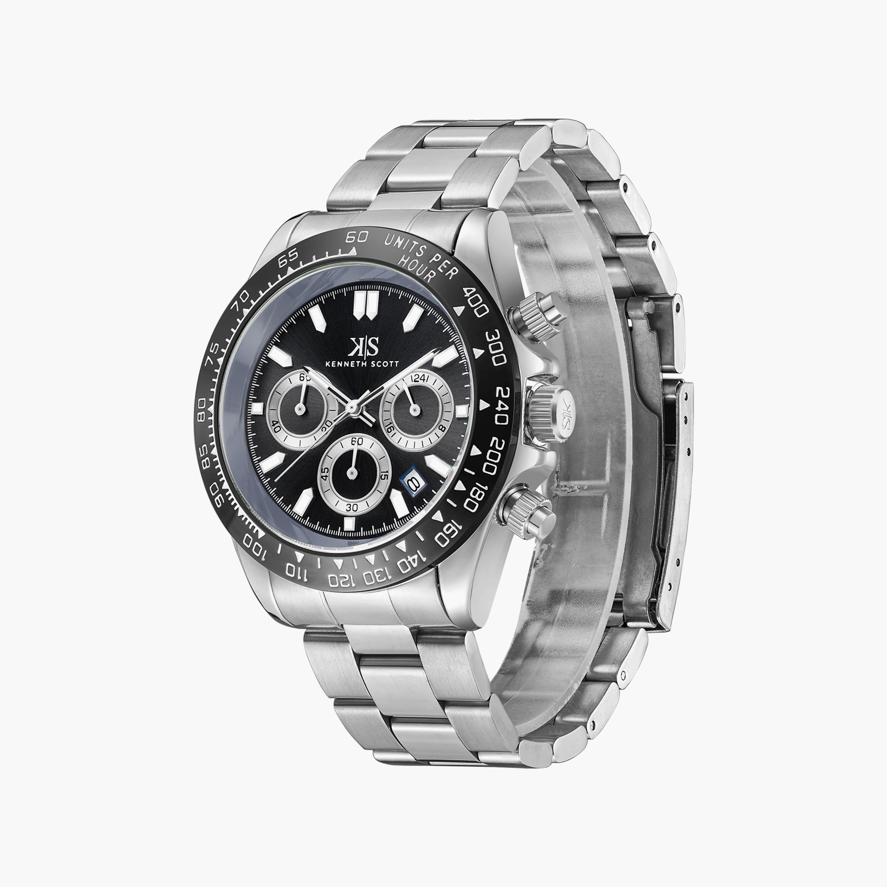 GW0299L1 ساعة انالوج من جيس للنساء بسوار جلدي مع لون كحلي -men-watchesandjewellery-watches-image-2
