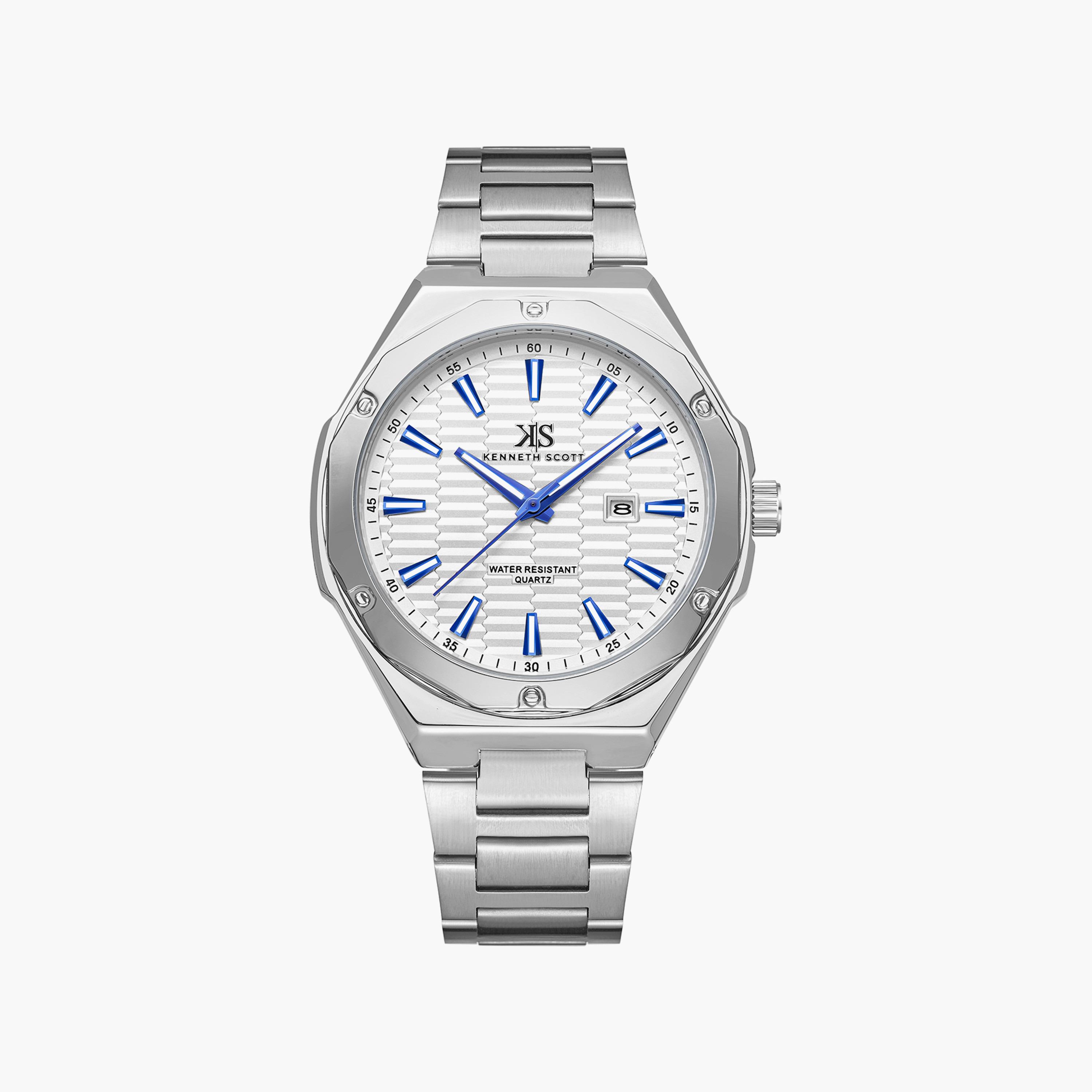  W0838L3 - ساعة انالوج من جيس للنساء بمينا فضي مع سوار جلدي أصلي -men-watchesandjewellery-watches-image-1