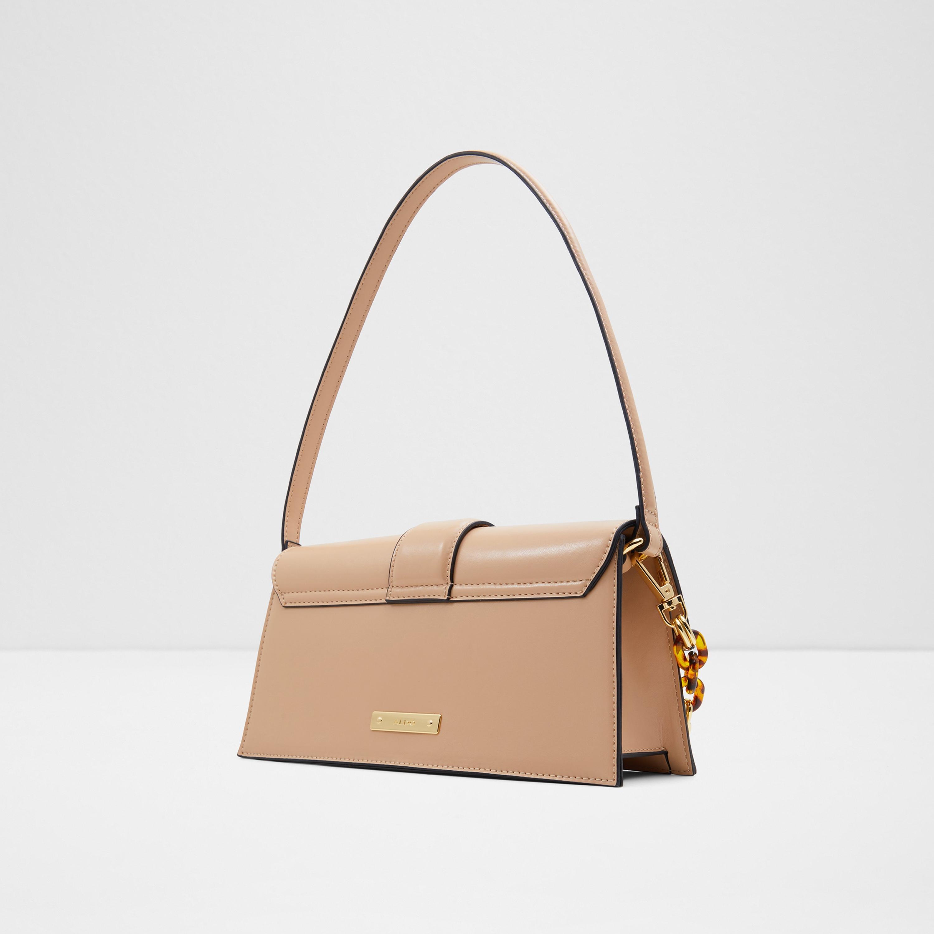 حقيبة كتف من ألدو فلافيانا سادة مع سلسلة معدنية-women-bagsandwallets-handbags-image-2