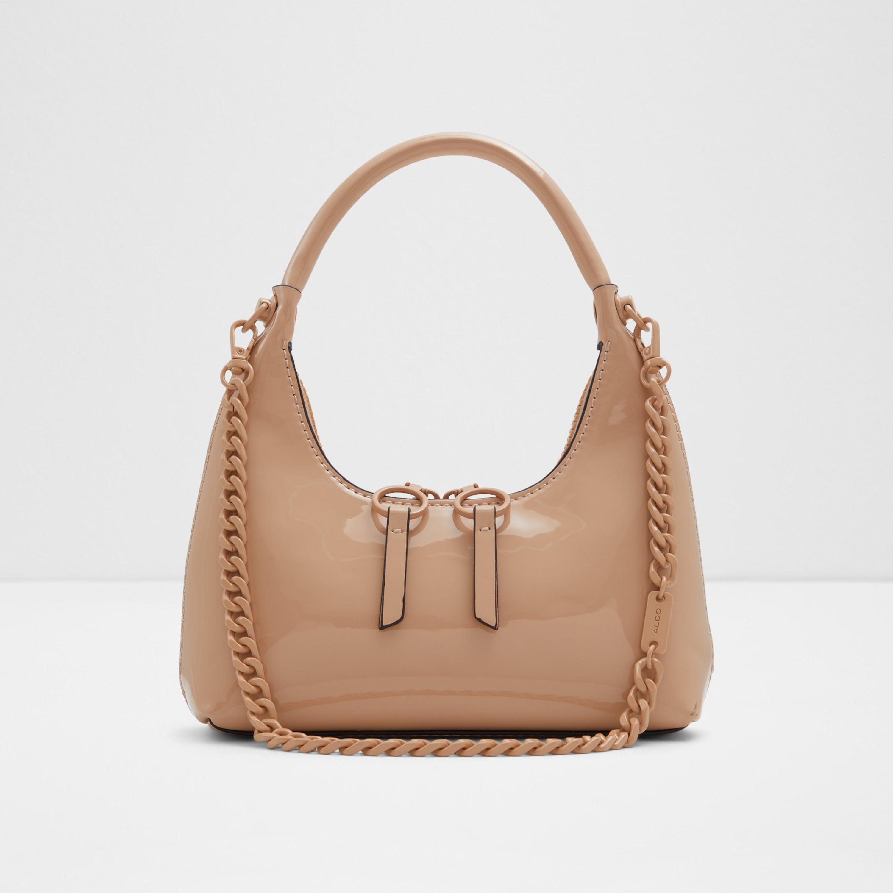 حقيبة كتف من ألدو إيفانا سادة مع سلسلة معدنية-women-bagsandwallets-handbags-image-1
