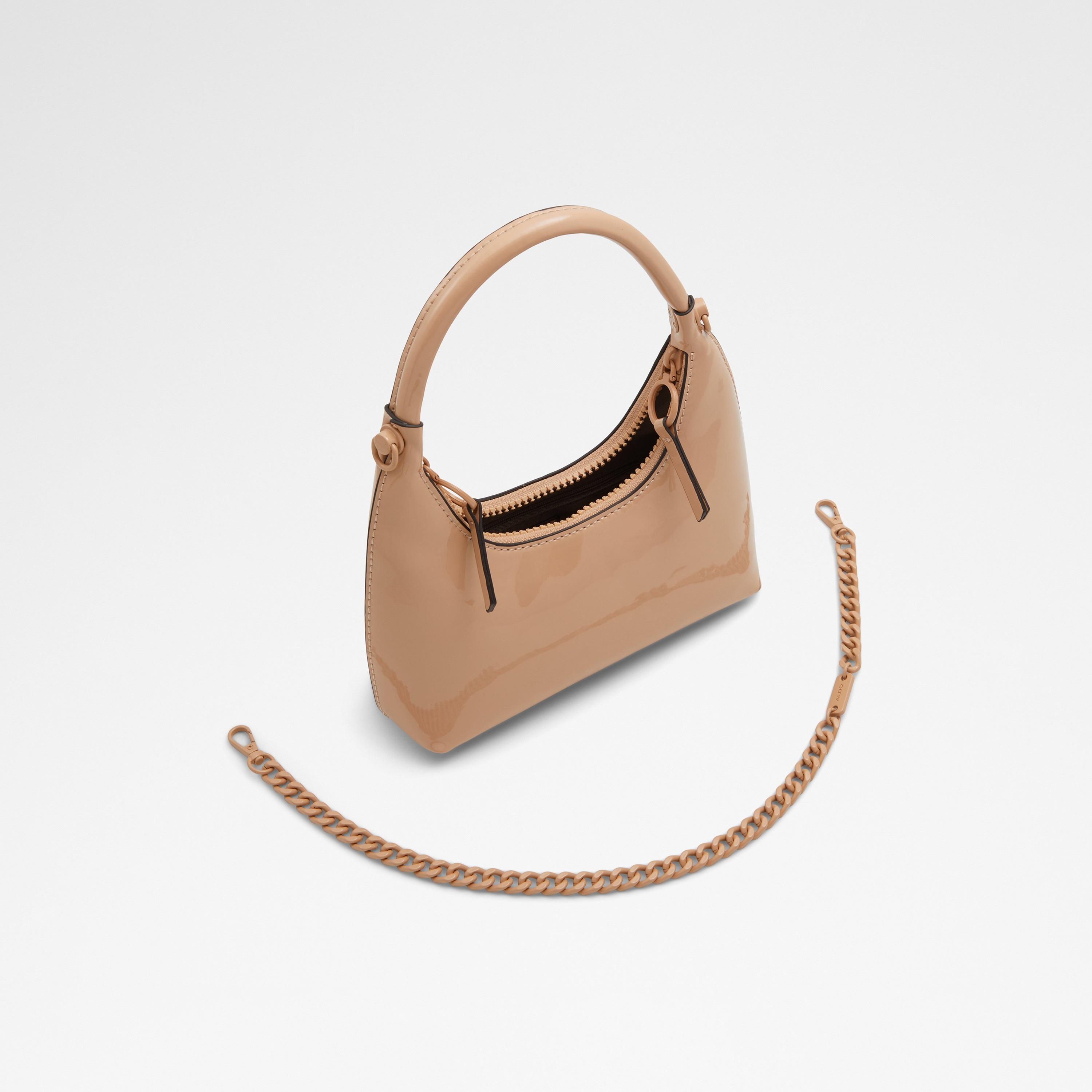 حقيبة كتف من ألدو إيفانا سادة مع سلسلة معدنية-women-bagsandwallets-handbags-image-3