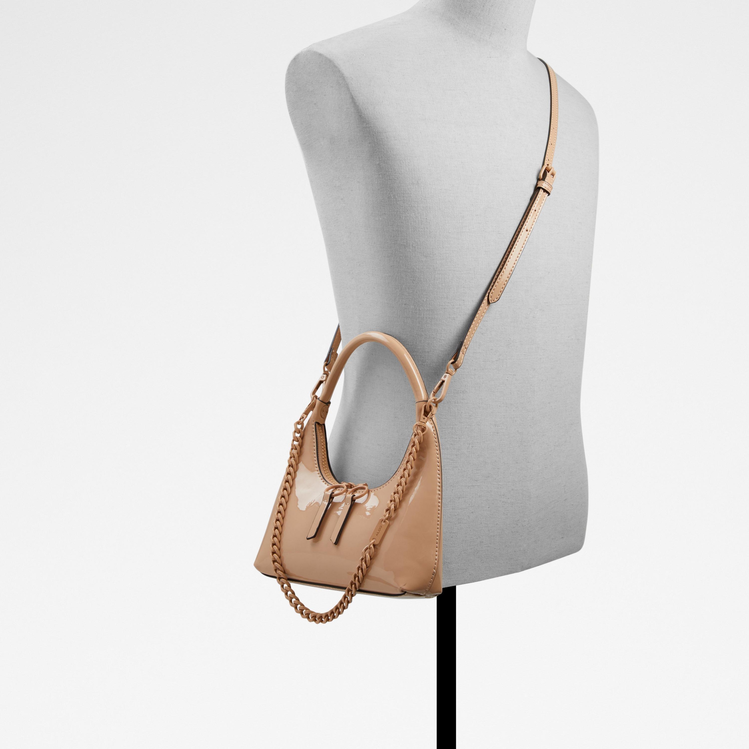 حقيبة كتف من ألدو إيفانا سادة مع سلسلة معدنية-women-bagsandwallets-handbags-image-4