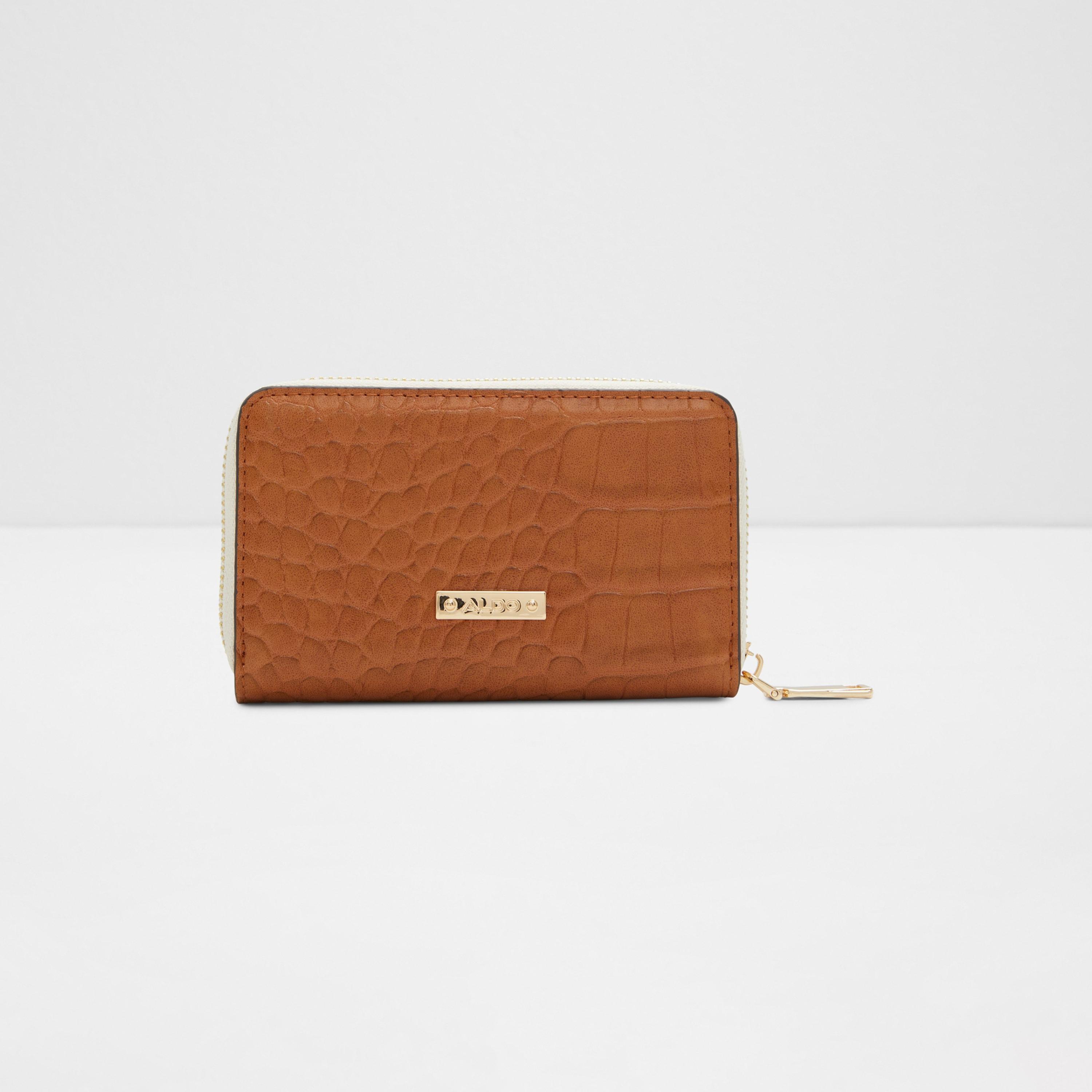 Buy Women s Aldo Alalendra Textured Wallet with Logo Detail Online