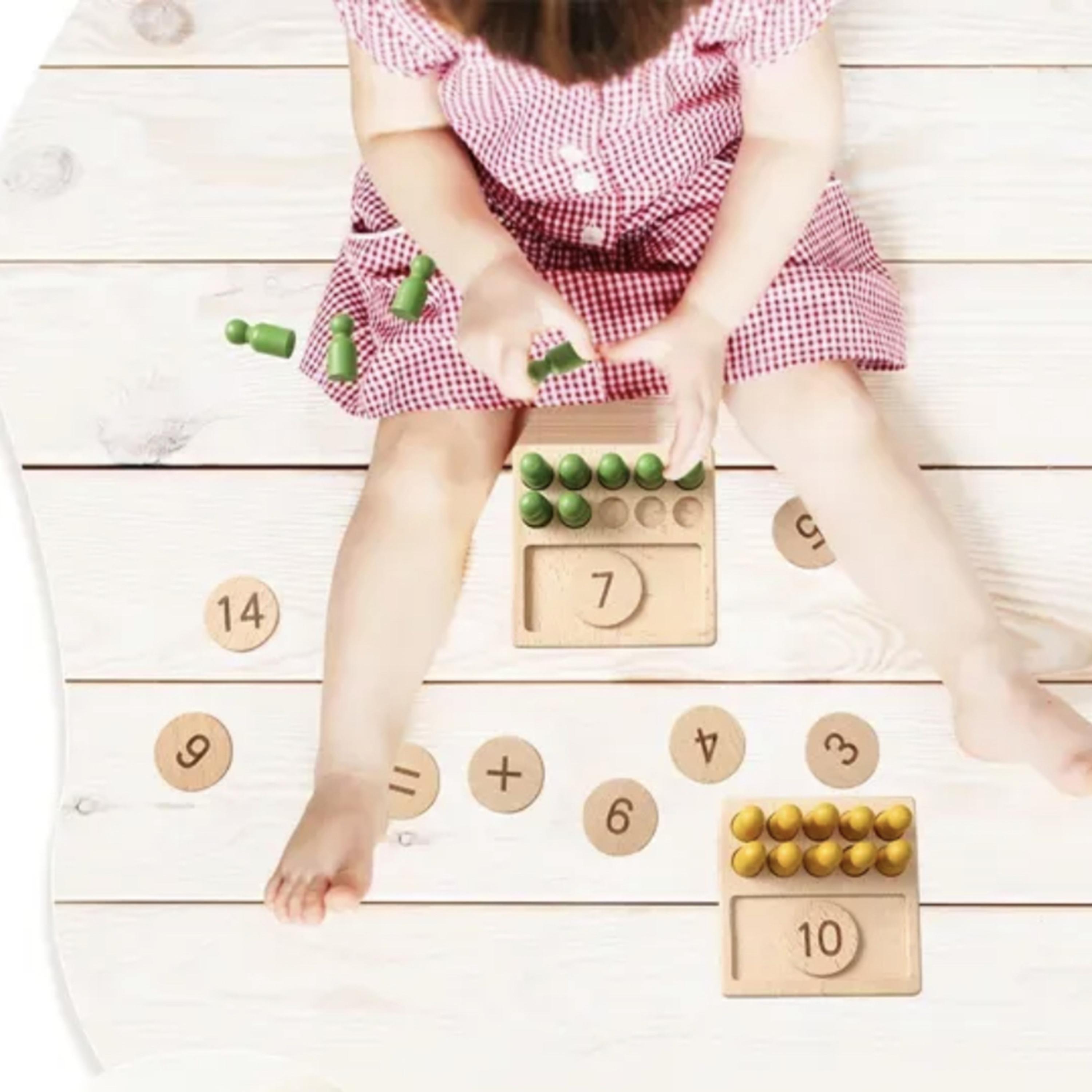 Woody Buddy Counting Pegs, Natural-toys-babyandtoddlertoys-learningtoys-image-3