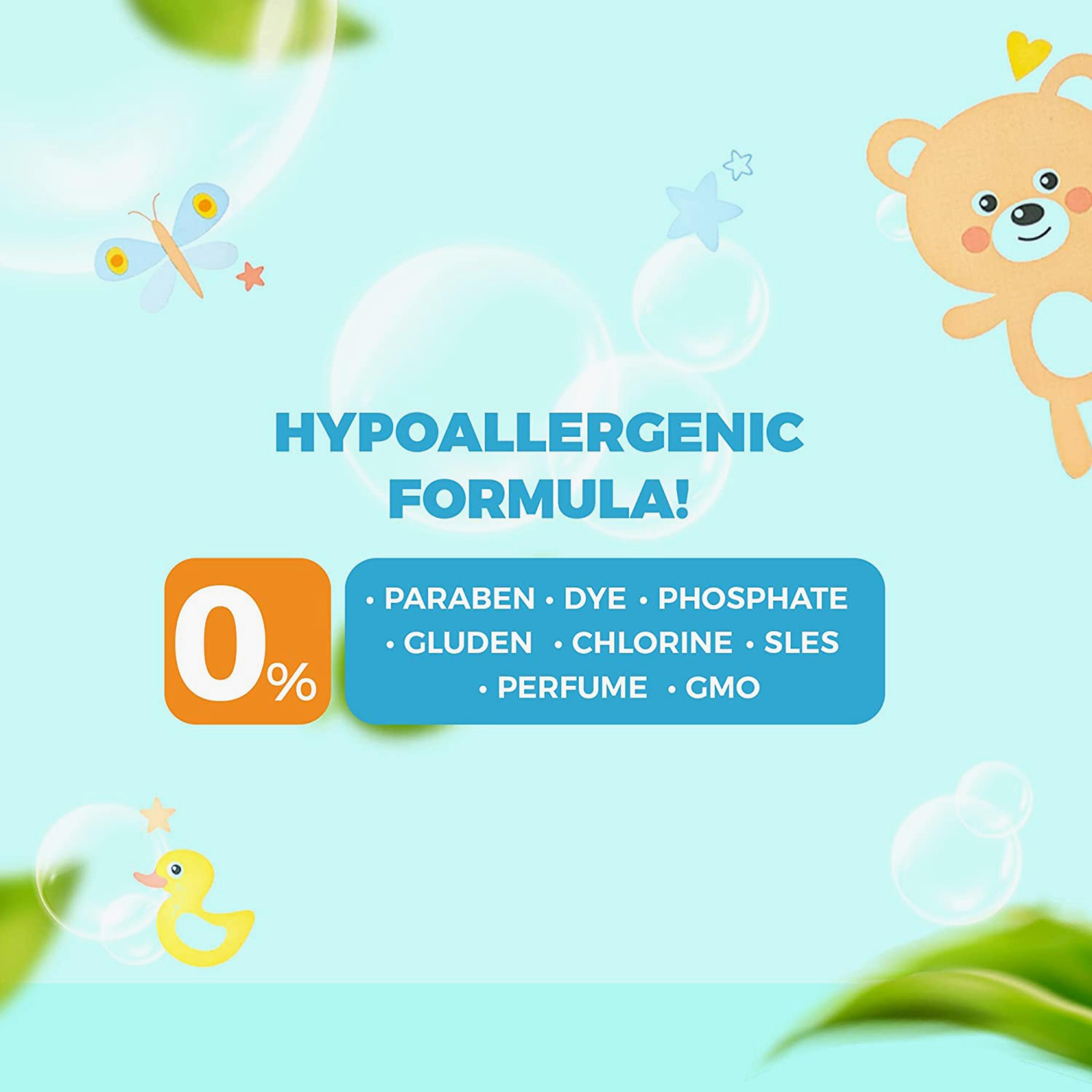 Just Green Organic Baby Laundry Softener, 1000 ml-baby-feeding-cleaningliquids-image-5