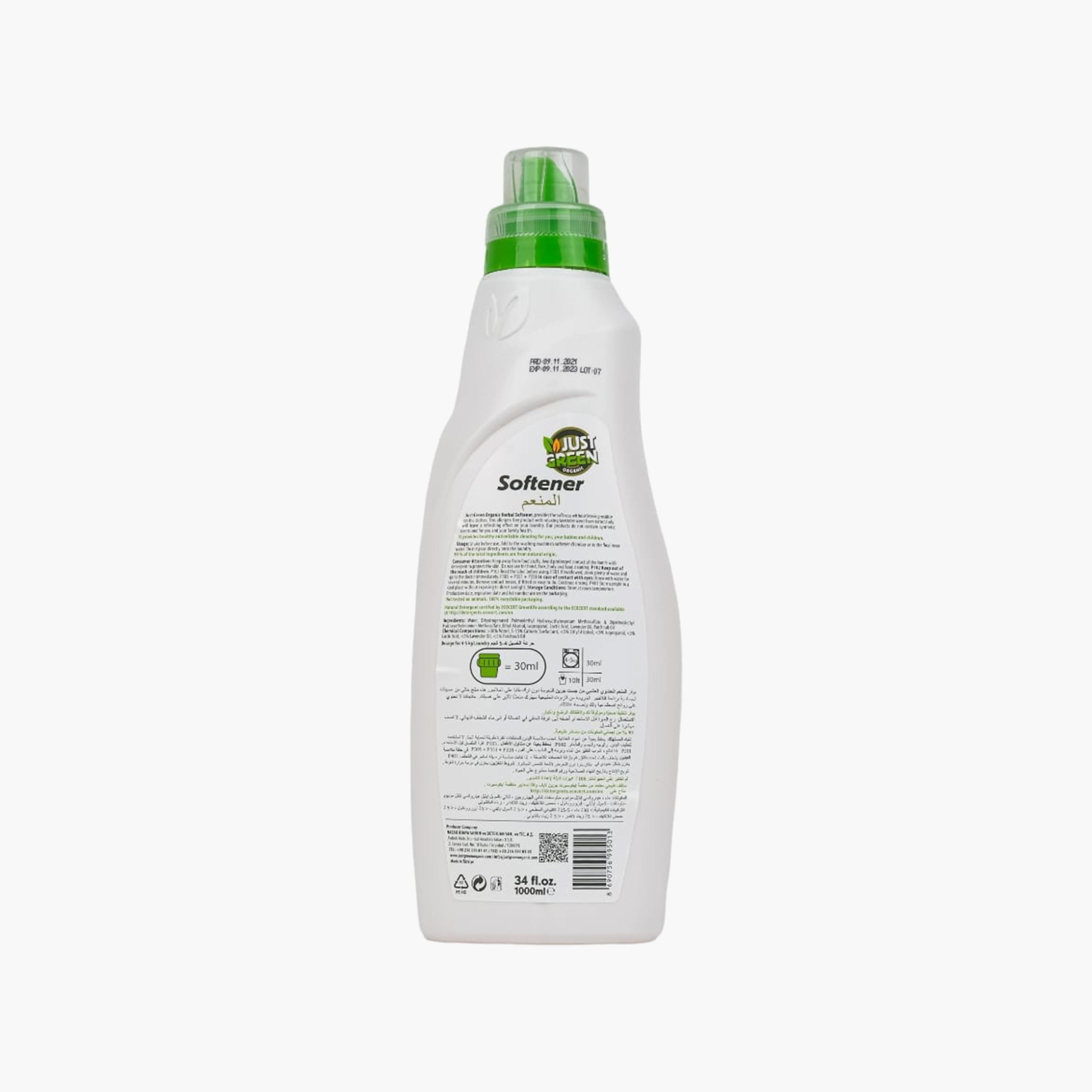 Just Green Organic Fabric Softener, 1000 ml-baby-feeding-cleaningliquids-image-2