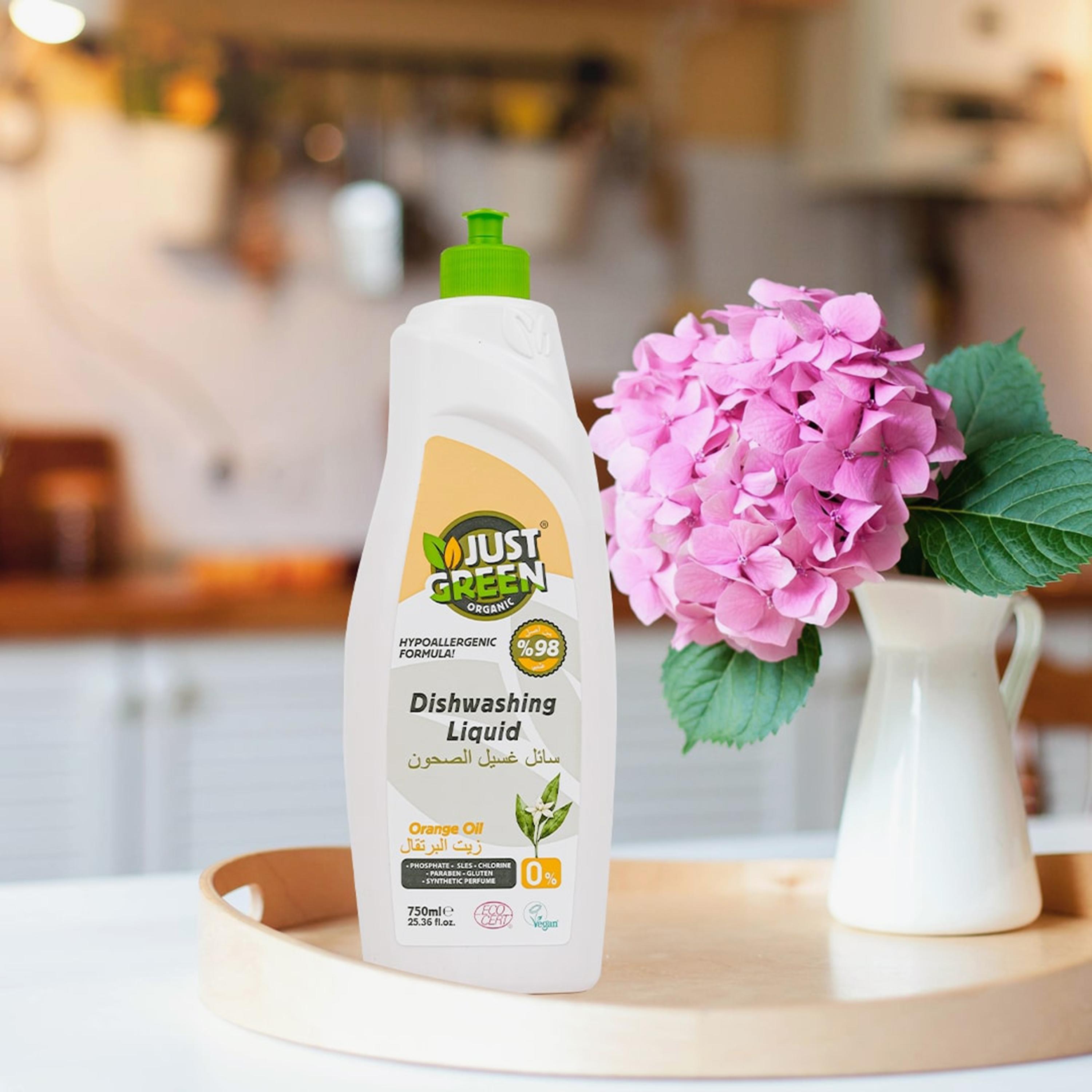 Just Green Organic Dishwashing Liquid, 750 ml-baby-feeding-cleaningliquids-image-3