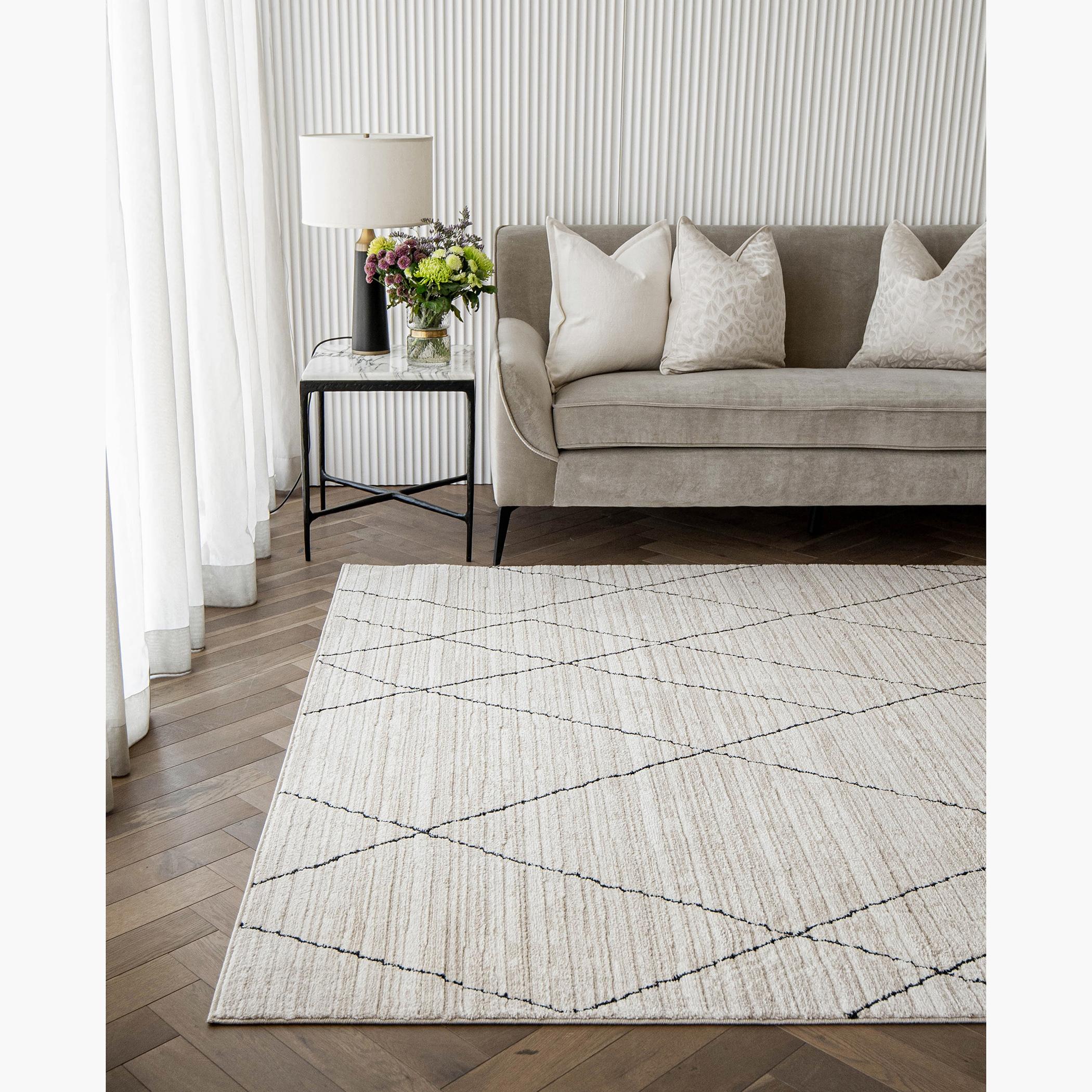 Zen Pearl Rug - 80x150 cm