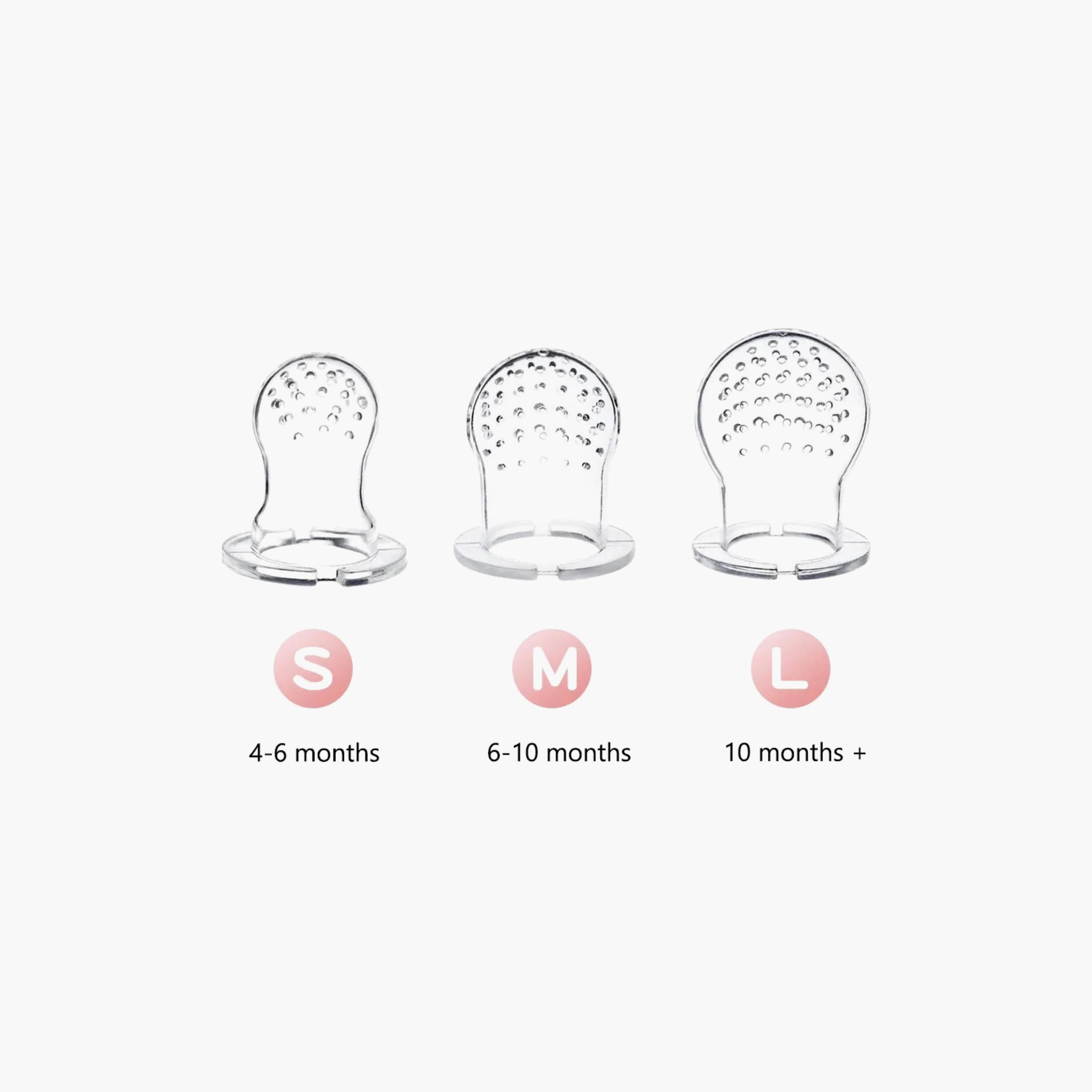 Pikkaboo BPA-Free Fruit Feeder, Pastel Blue-baby-feeding-mealtimeessentials-image-4