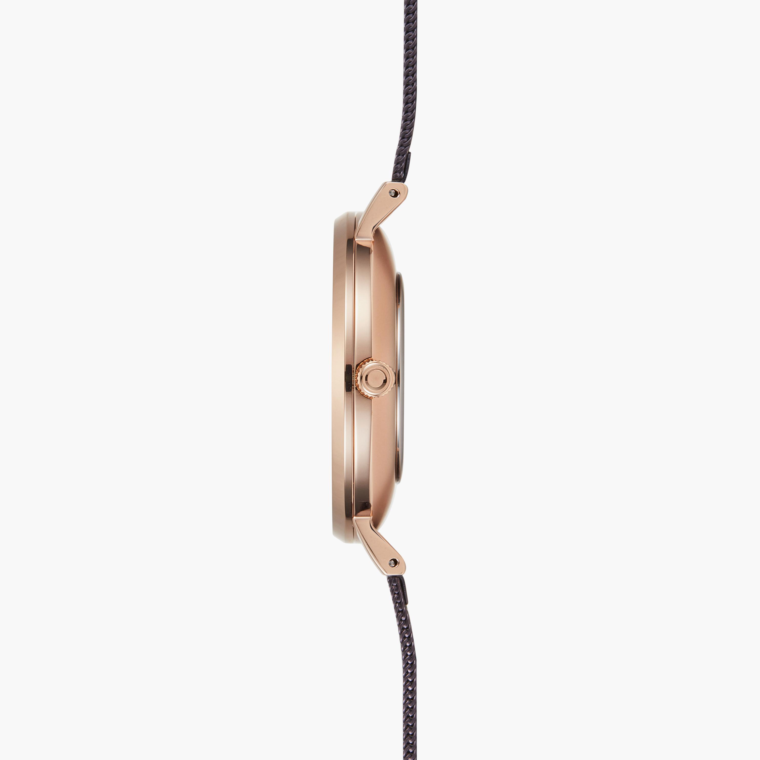 ساعة أوباكو ذو انالوج للنساء بسوار بني مع ستانلس ستيل | V268LXVNMN-women-watchesandjewellery-watches-image-2