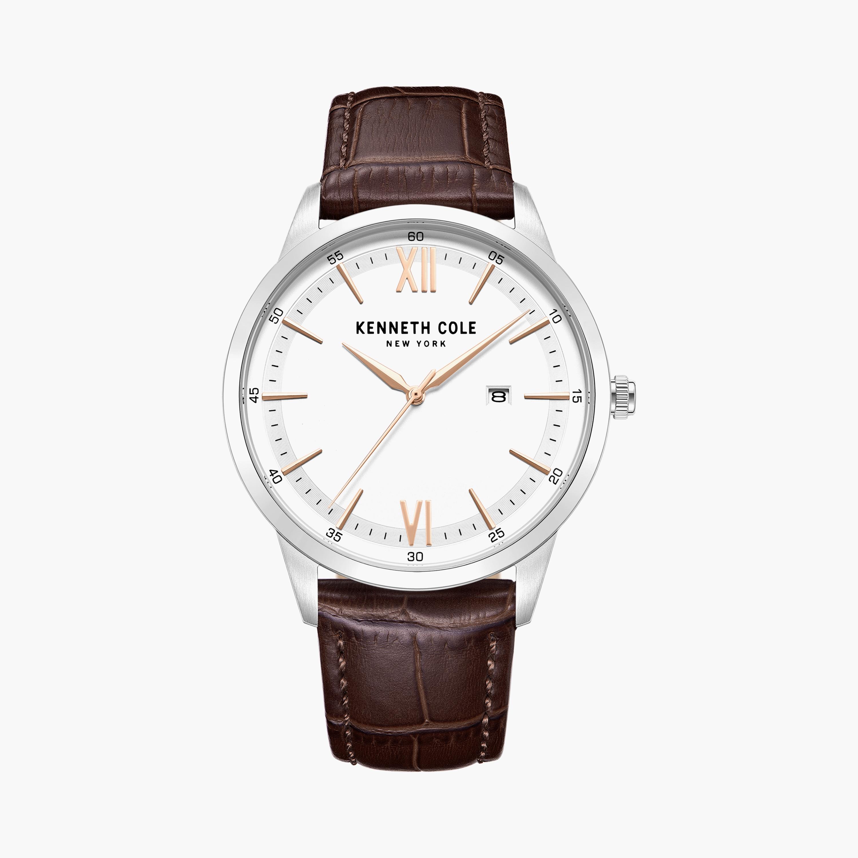 Kenneth cole watch leather strap sale