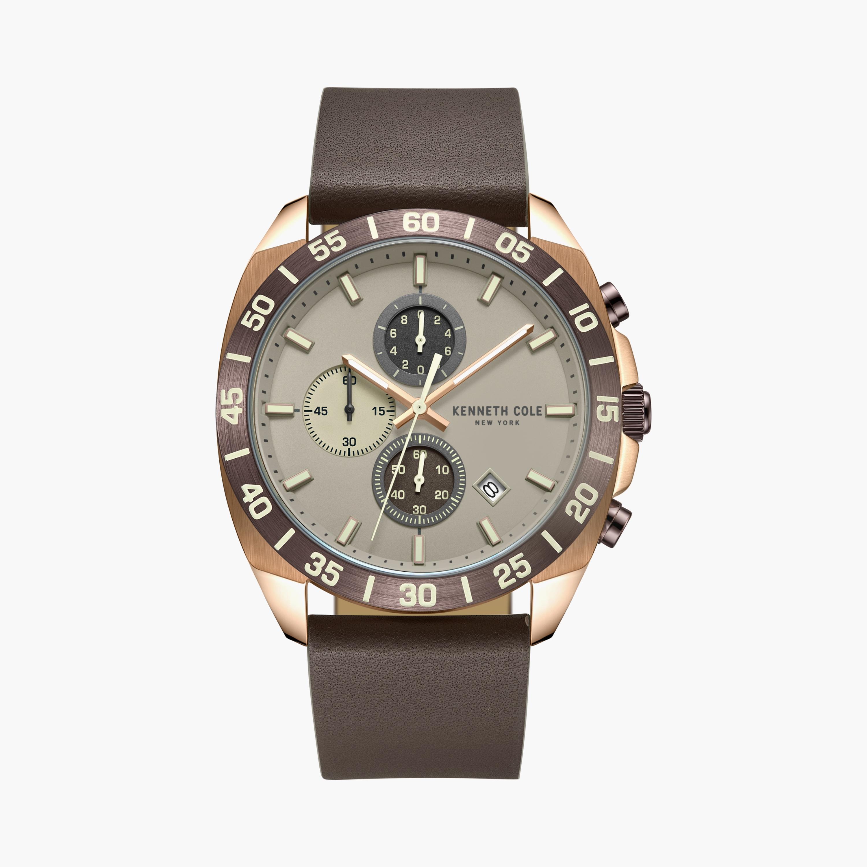 Kenneth cole store chronograph watch