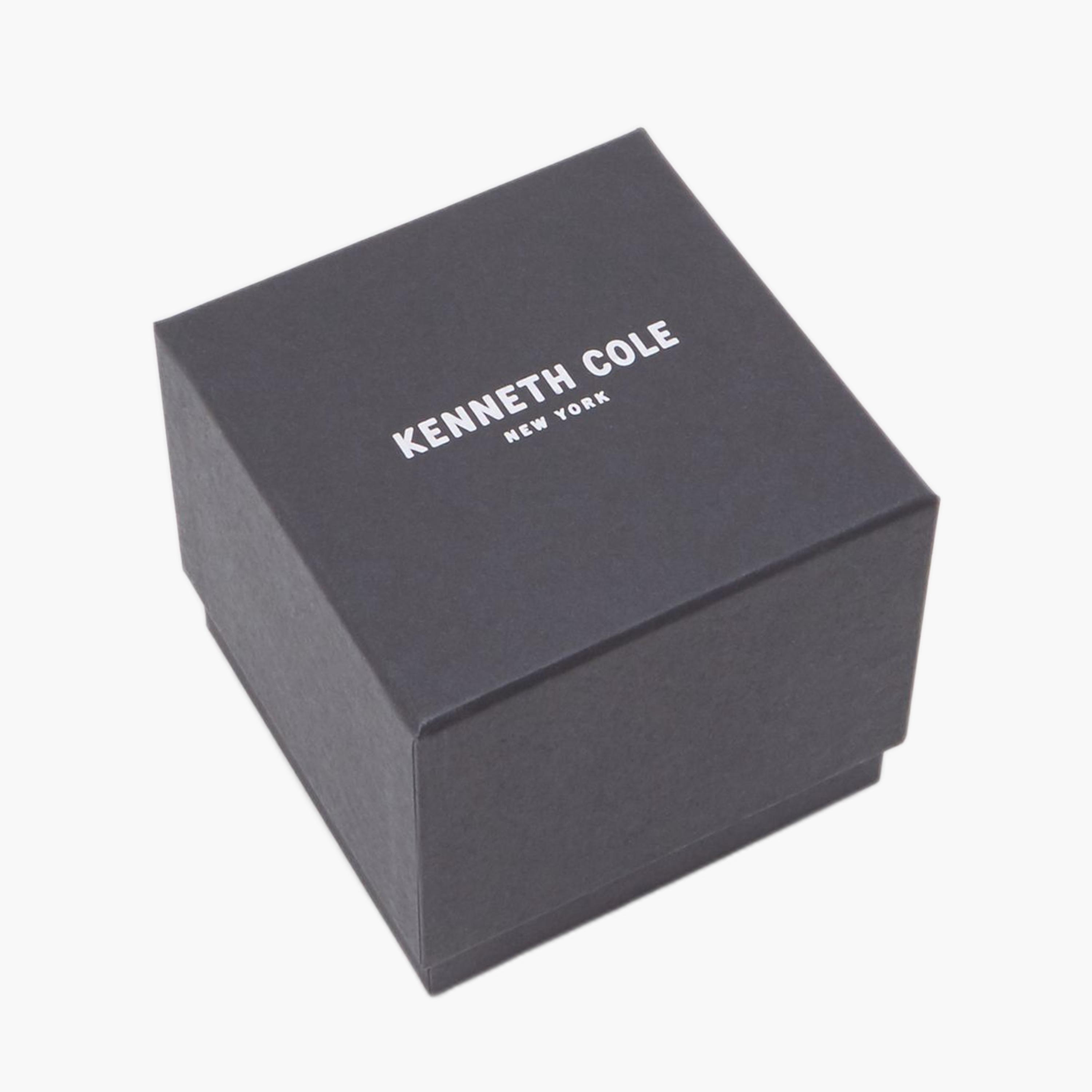 ساعة أنالوج الأوتوماتيكية بسوار جلدي ازرق للرجال من كينيث كول | KCWGE2232502-men-watchesandjewellery-watches-image-4
