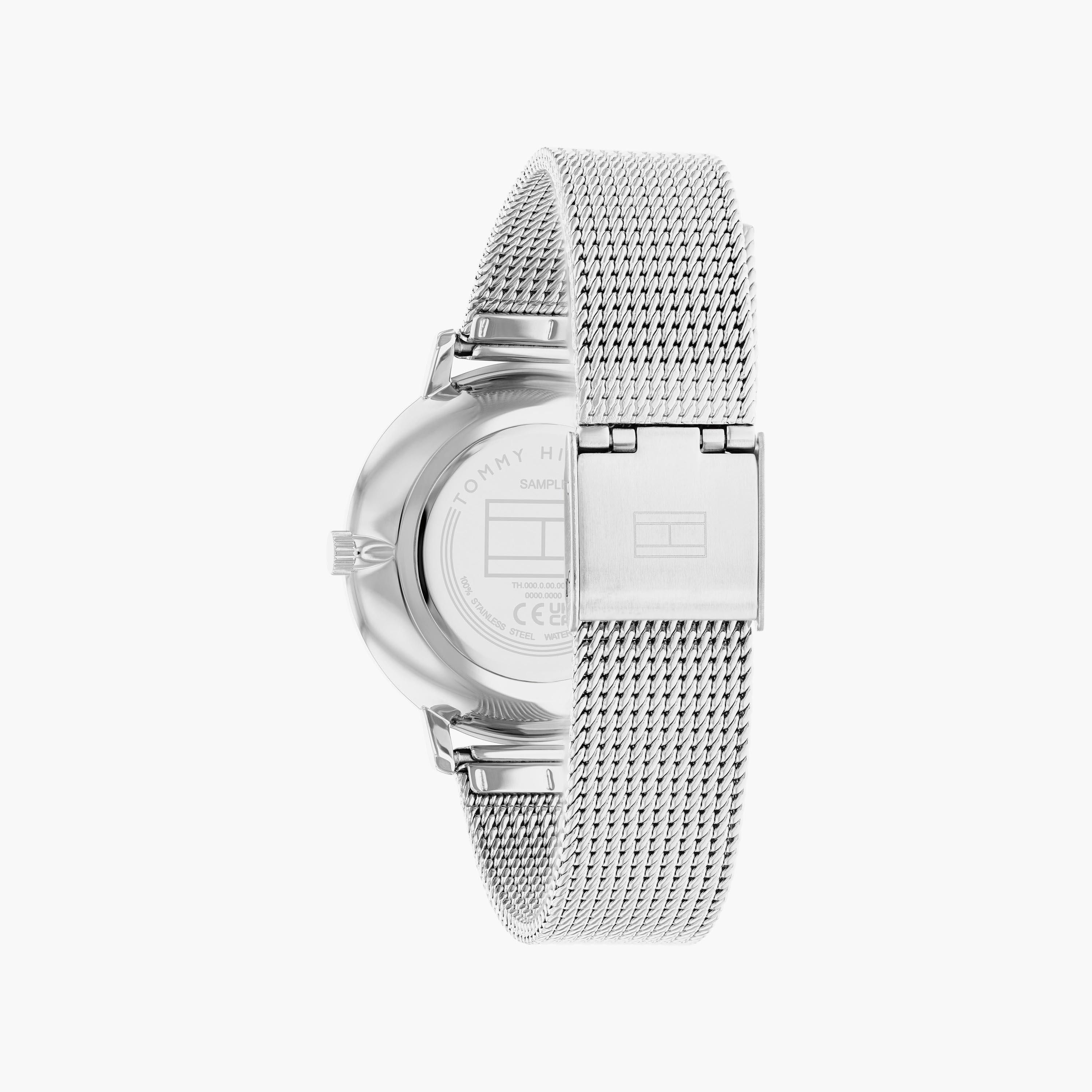 ساعة تومي هيلفيغر ذو انالوج للنساء بسوار فضي مع ستانلس ستيل مع 35 مم | 1782665-women-watchesandjewellery-watches-image-3