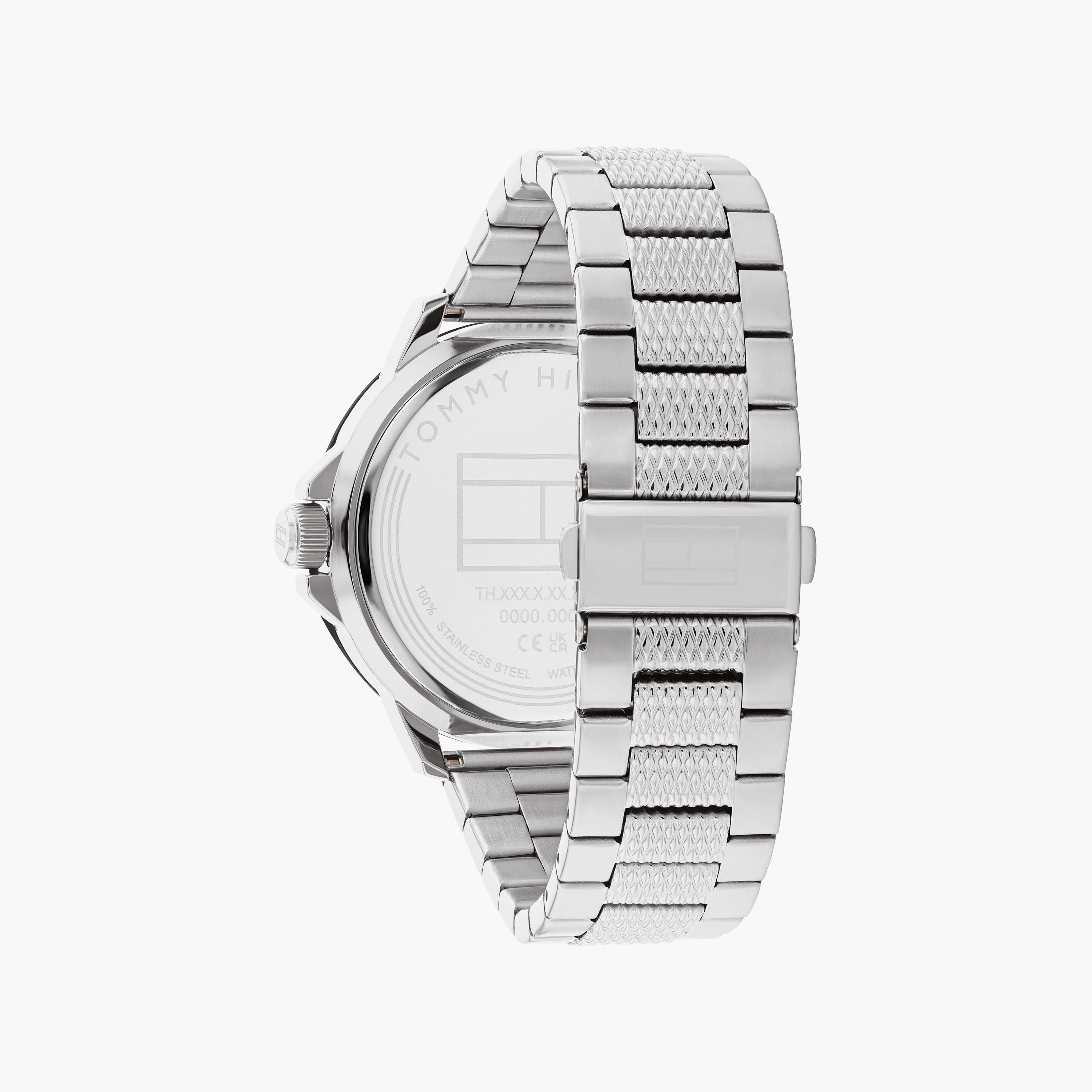 ساعة تومي هيلفيغر ذو انالوج للرجال بسوار فضي مع ستانلس ستيل مع 46 مم | 1792024-men-watchesandjewellery-watches-image-3