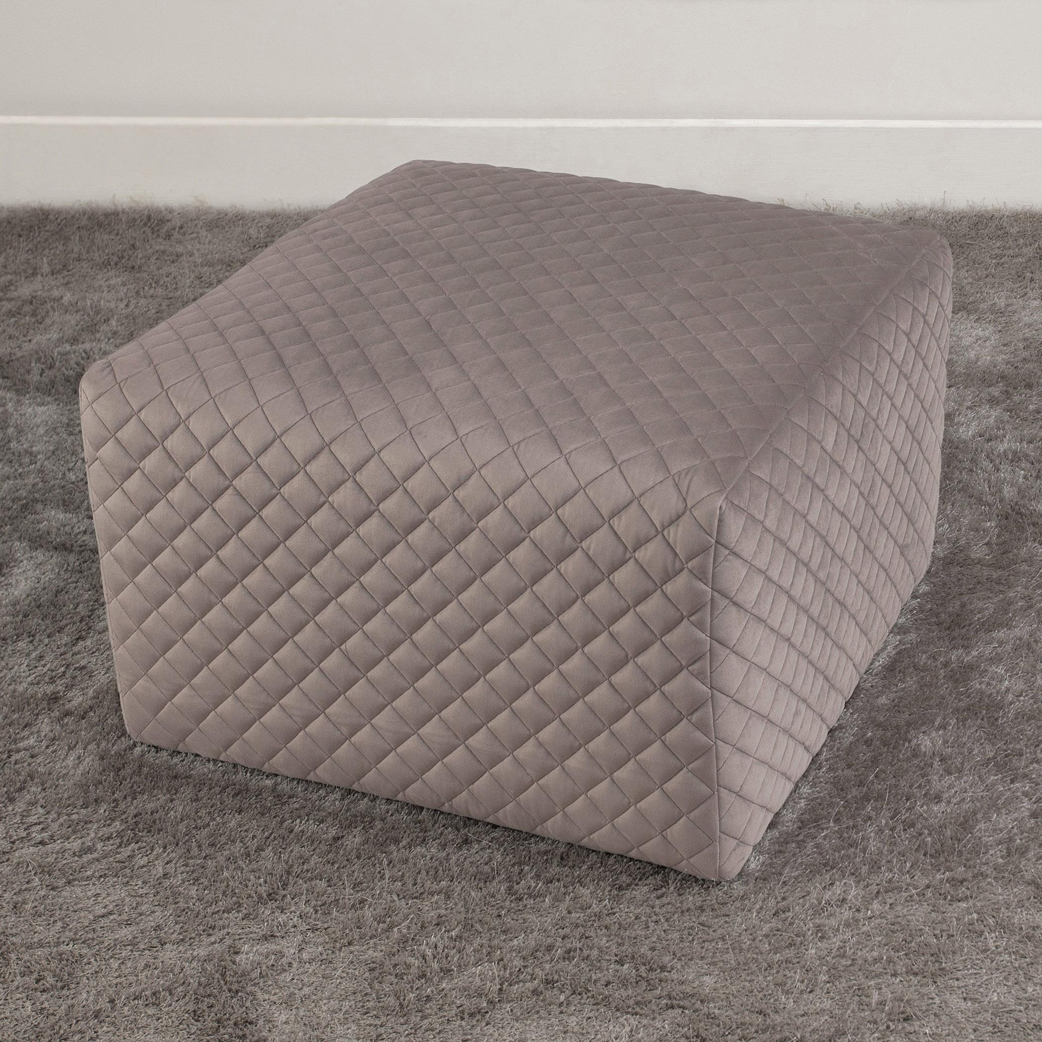 Versachy Velvet Ottoman