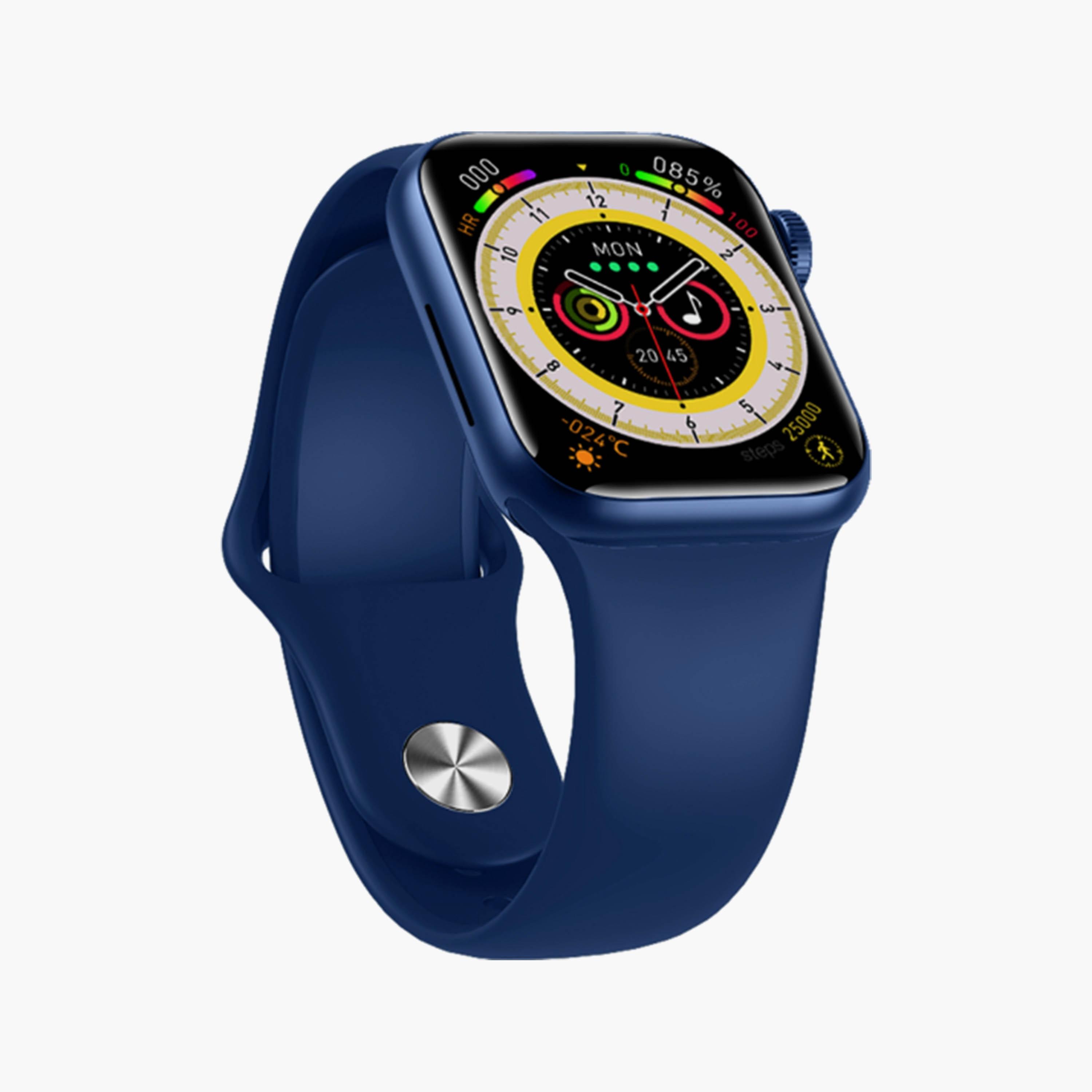 Kenneth Scott Unisex Blue Silicone Strap Smart Watch | KS-8PROMAX-BLUE-men-watchesandjewellery-watches-image-3