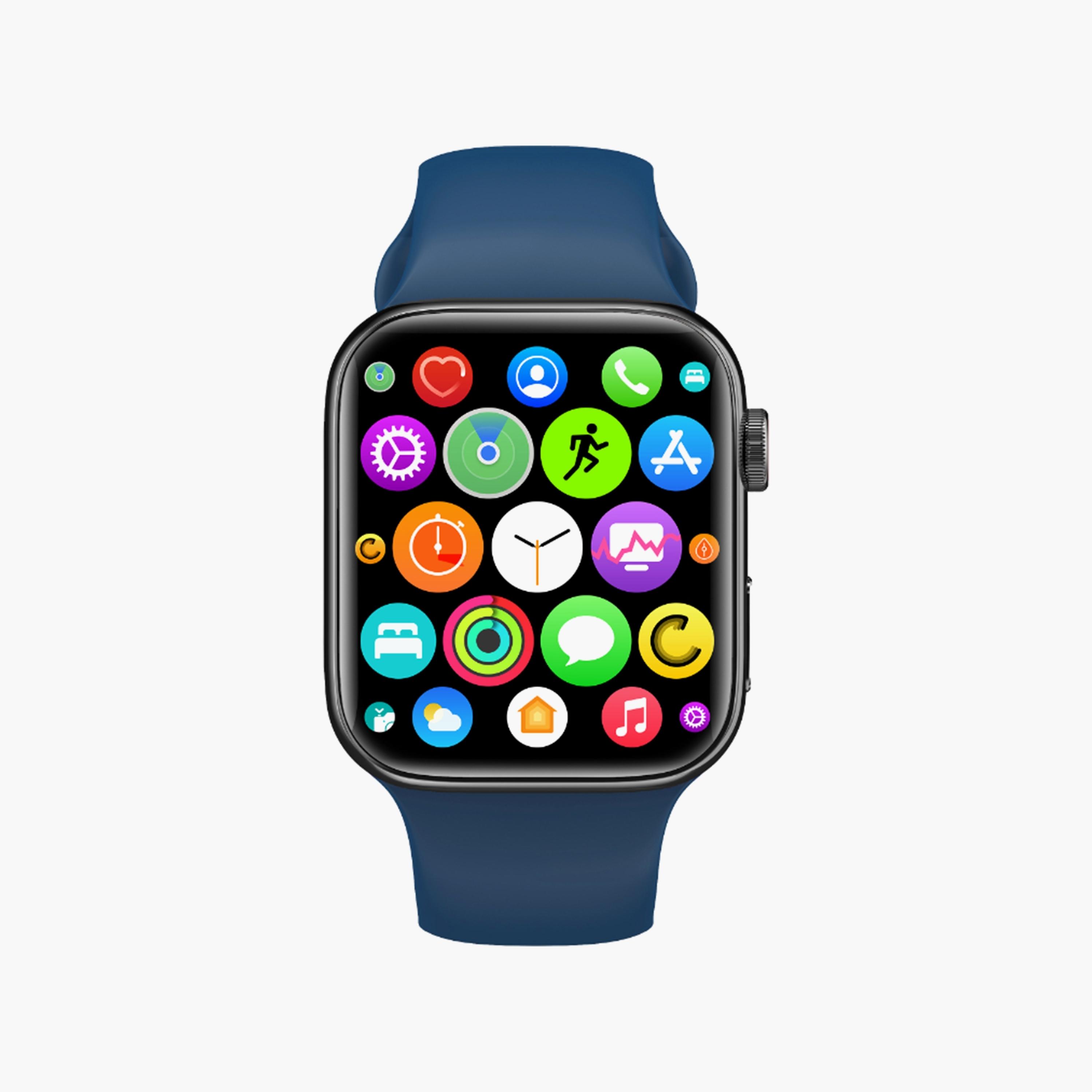 ساعة ذكية من كينيث سكوت للجنسين بسوار سيليكون ازرق | KS-8SE-BLUE-men-watchesandjewellery-watches-image-1