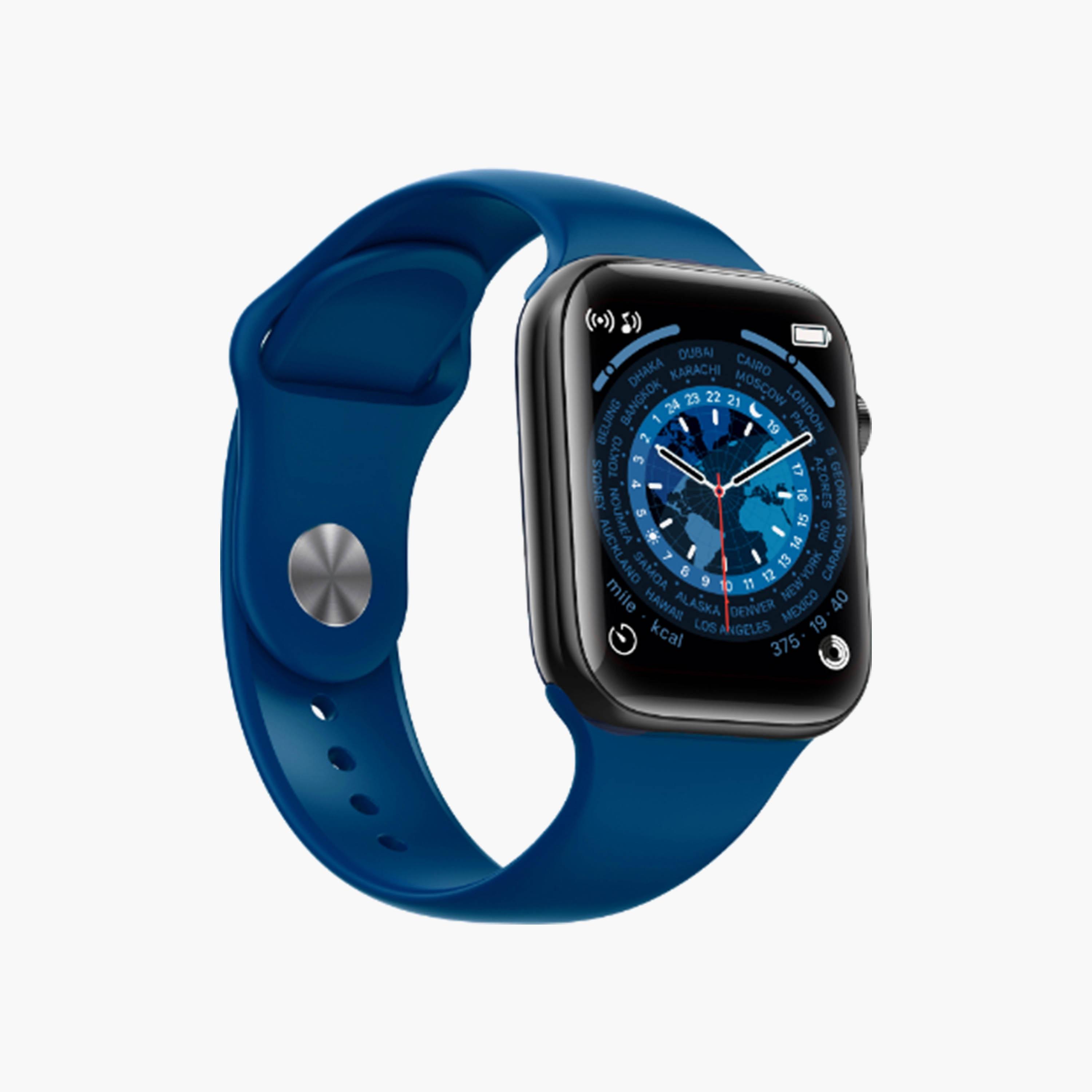 ساعة ذكية من كينيث سكوت للجنسين بسوار سيليكون ازرق | KS-8SE-BLUE-men-watchesandjewellery-watches-image-2