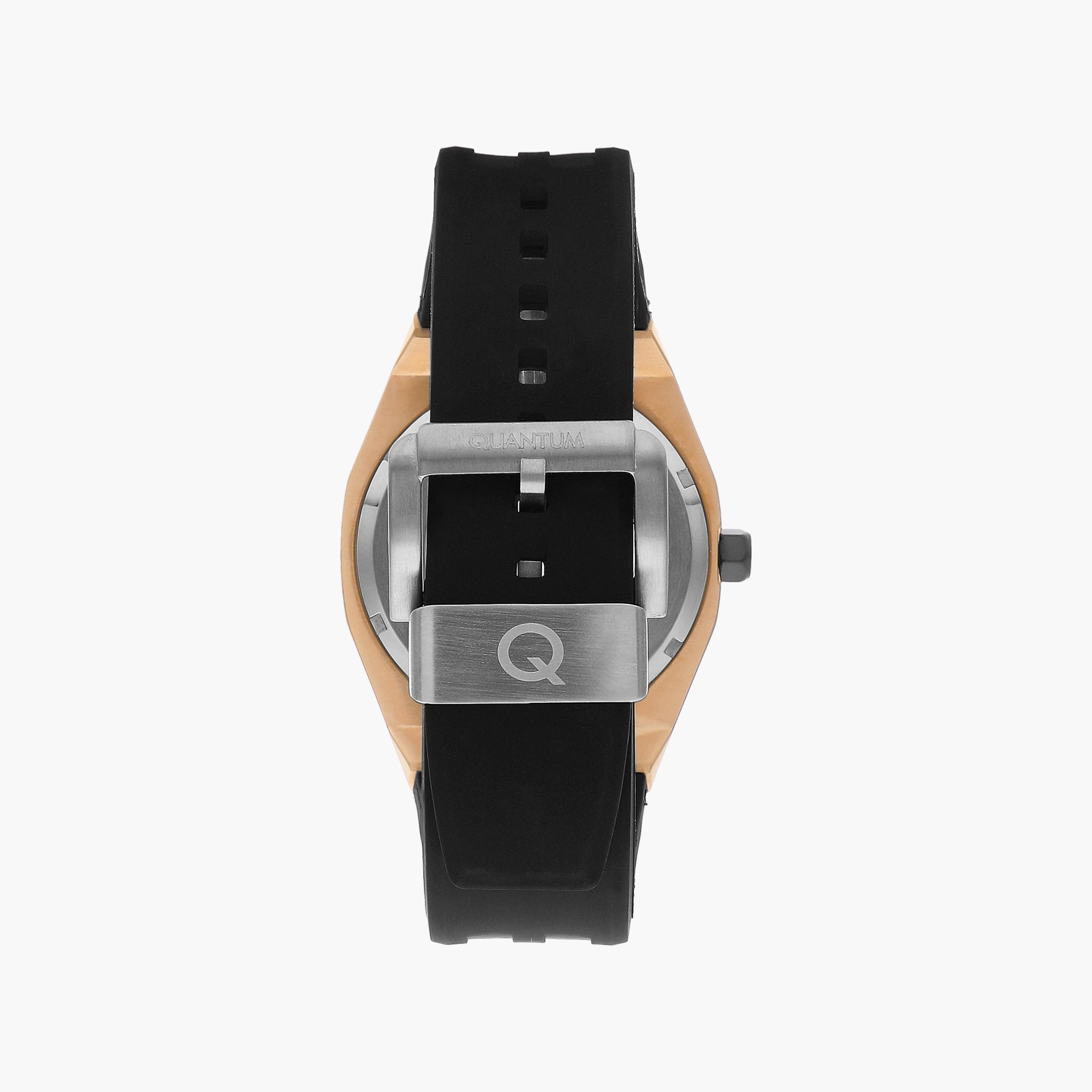 Quantum Men's Black Automatic Silicone Strap Watch | QMG1074.851-men-watchesandjewellery-watches-image-3