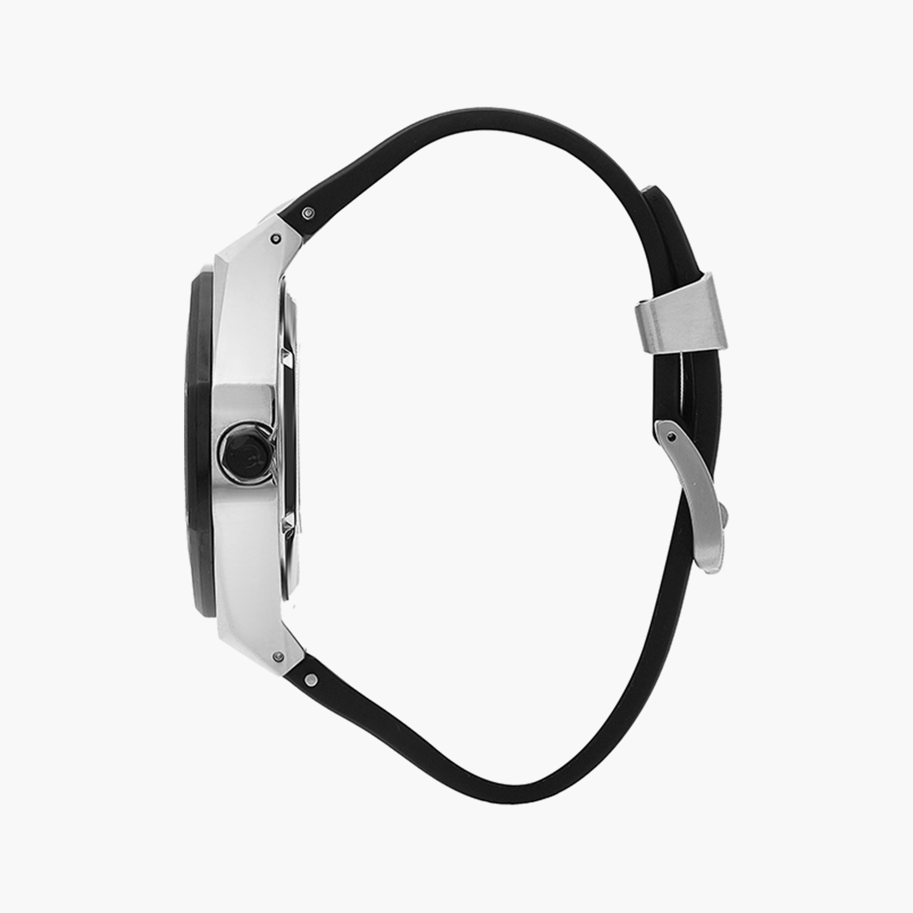 Quantum Men's Black Automatic Silicone Strap Watch | QMG996.051-men-watchesandjewellery-watches-image-2