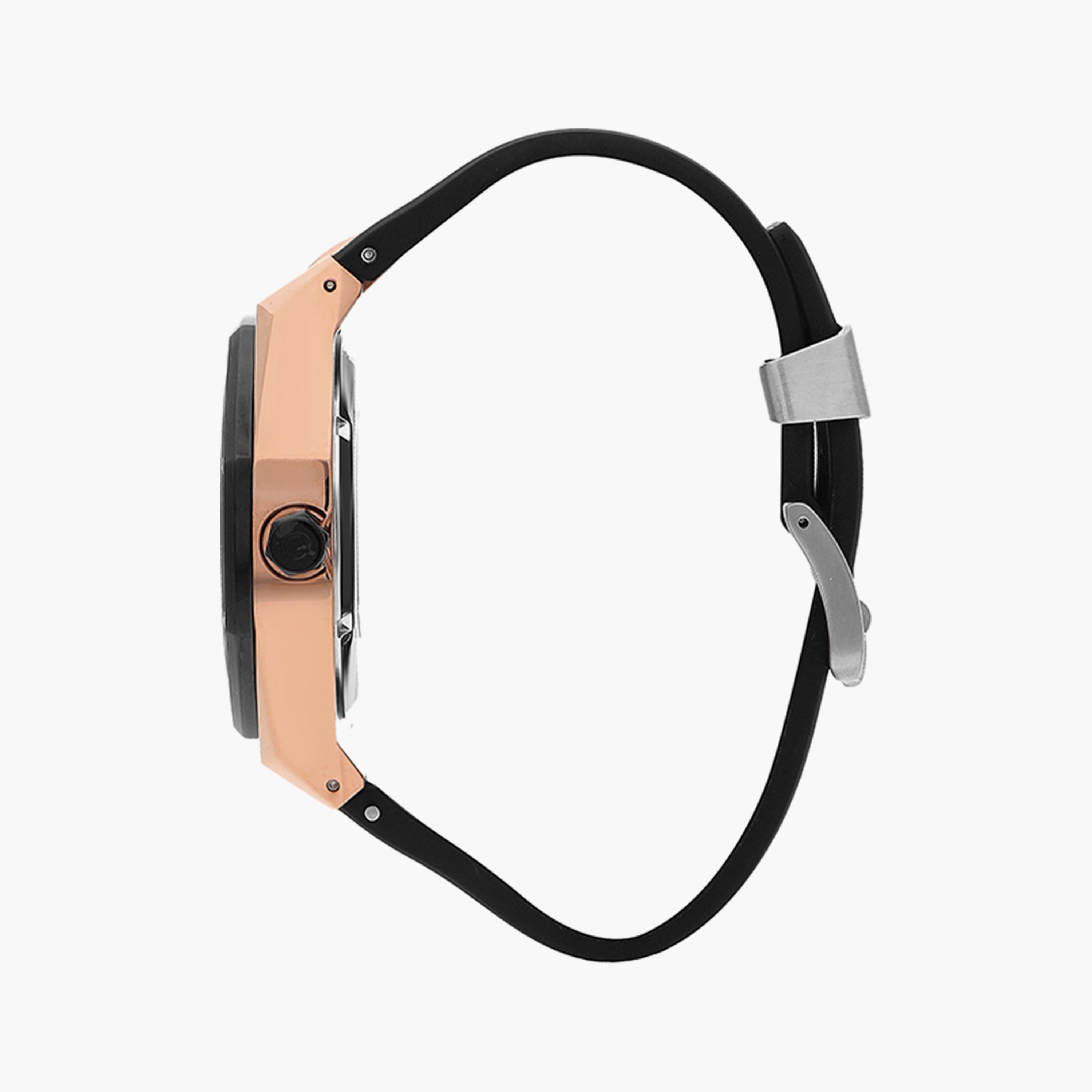 ساعة كوانتوم الأوتوماتيكية بسوار سيليكون أسود للرجال | QMG996.851-men-watchesandjewellery-watches-image-2