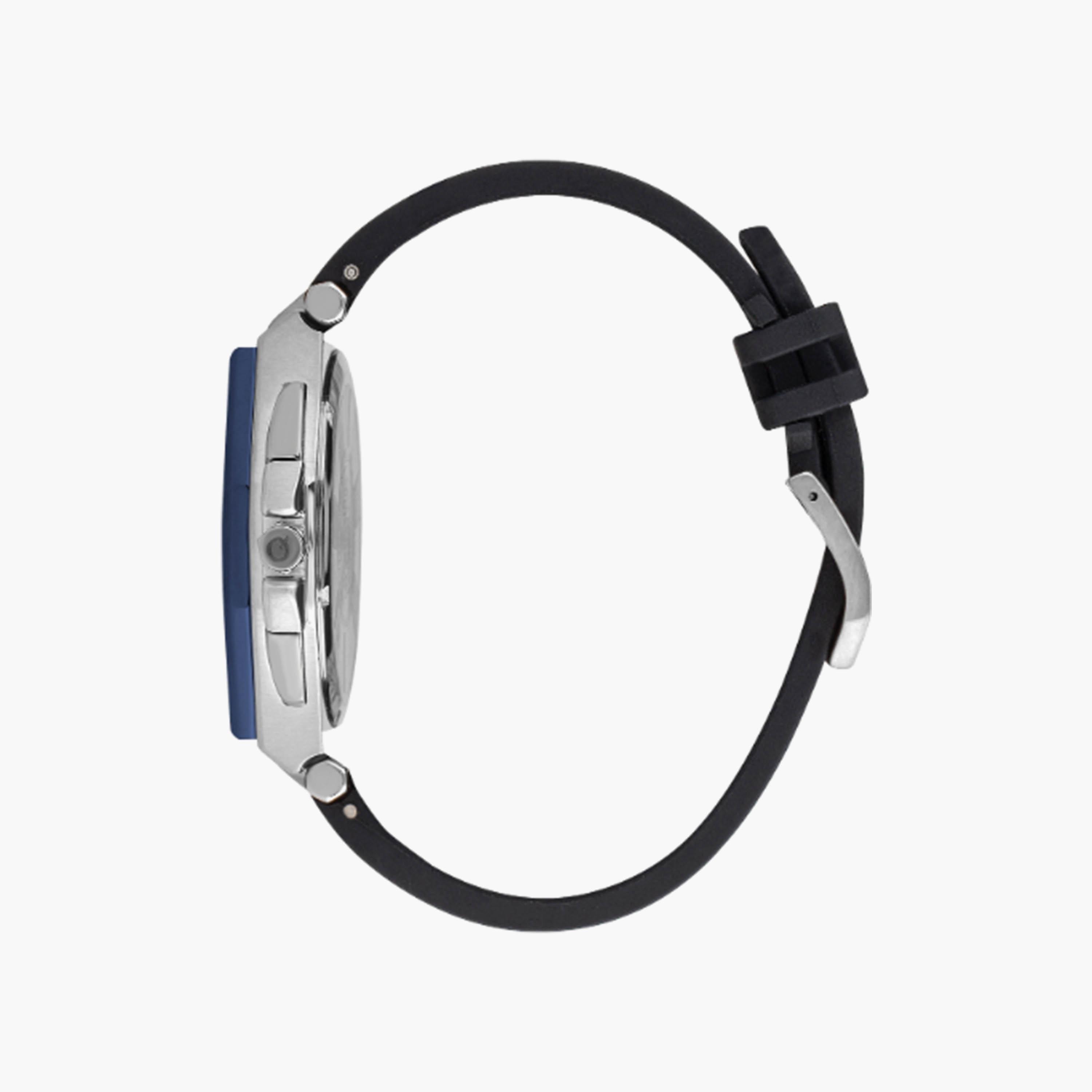 Quantum Men's Black Chronograph Silicone Strap Watch | PWG1005.051-men-watchesandjewellery-watches-image-2