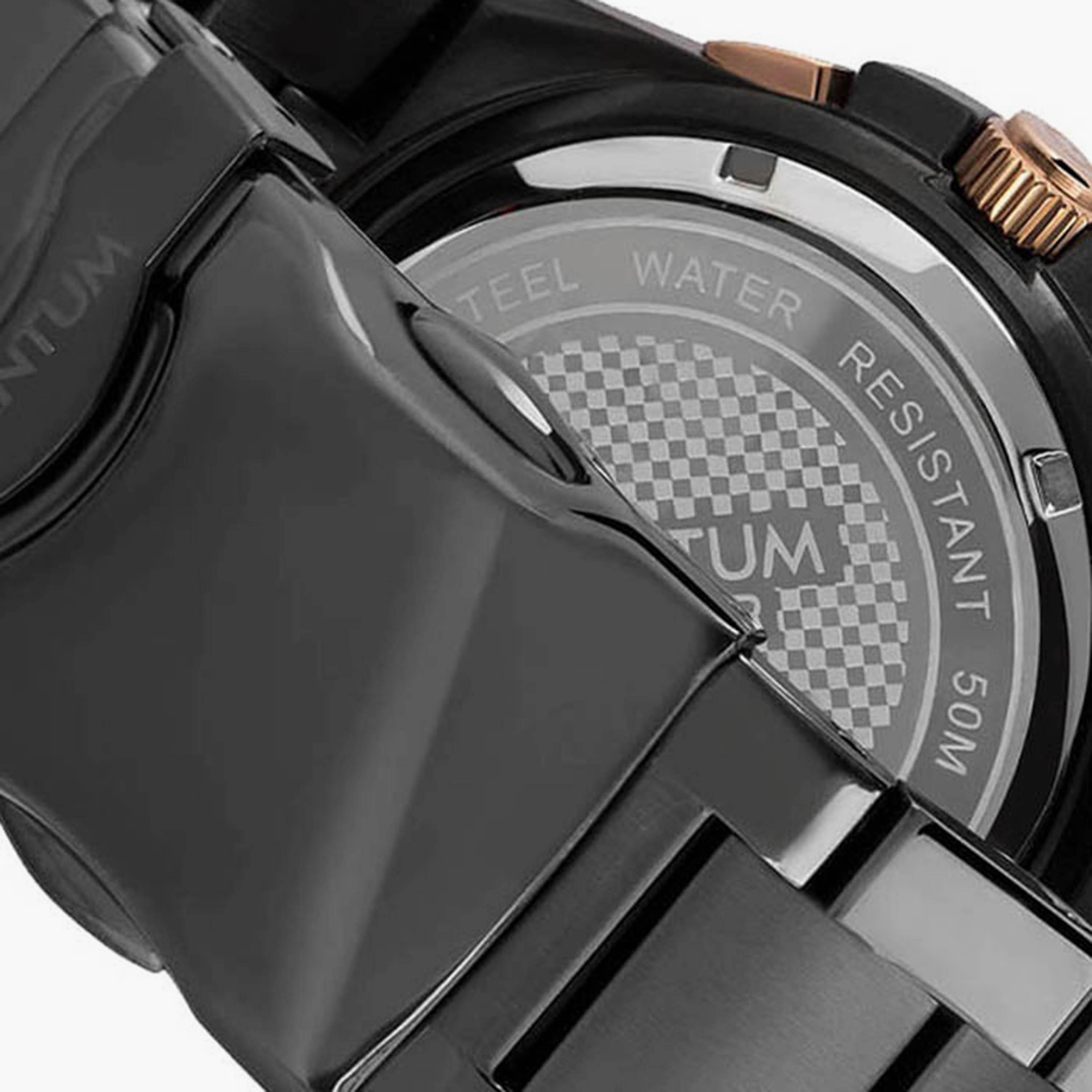 Quantum Men's Grey Chronograph Stainless Steel Strap Watch | HNG809.850-men-watchesandjewellery-watches-image-3