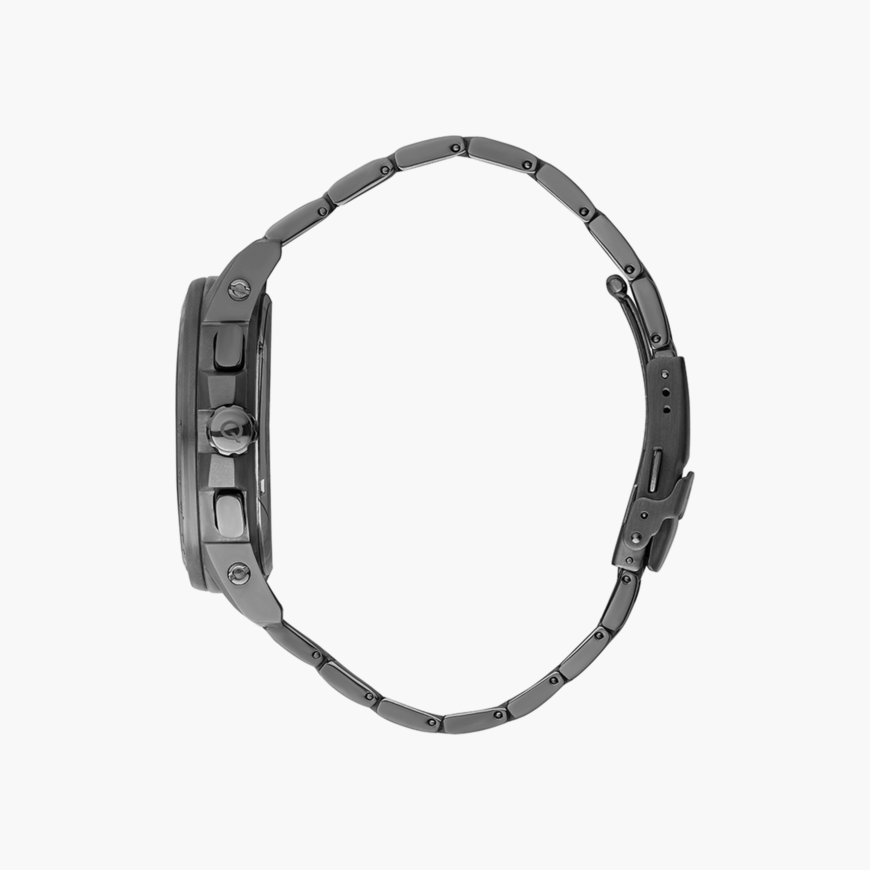 Quantum Men's Grey Chronograph Stainless Steel Strap Watch | TTG859.060-men-watchesandjewellery-watches-image-2