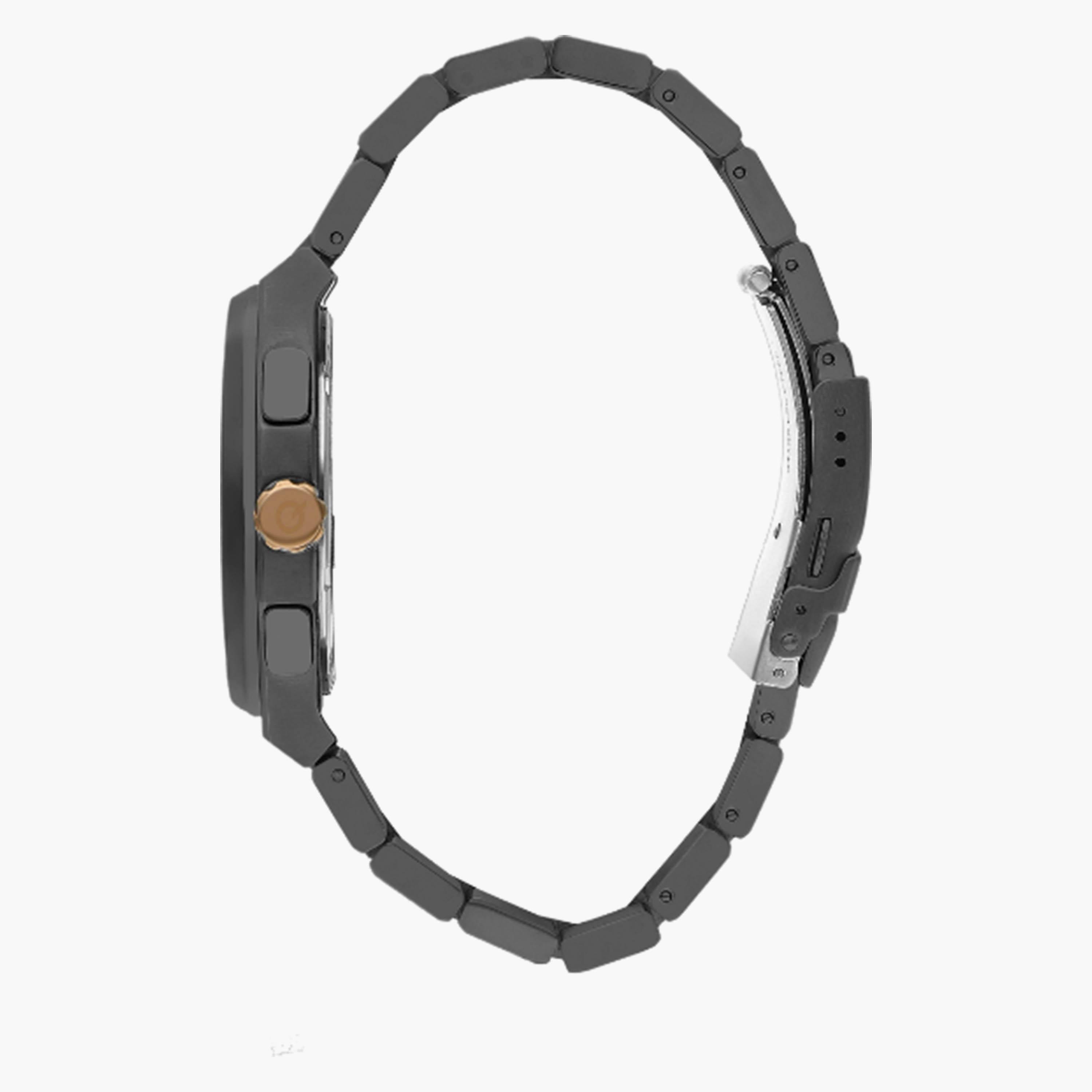 ساعة كوانتوم للرجال بسوار غون ميتال أنالوج من ستانلس ستيل | ADG1032.070-men-watchesandjewellery-watches-image-2