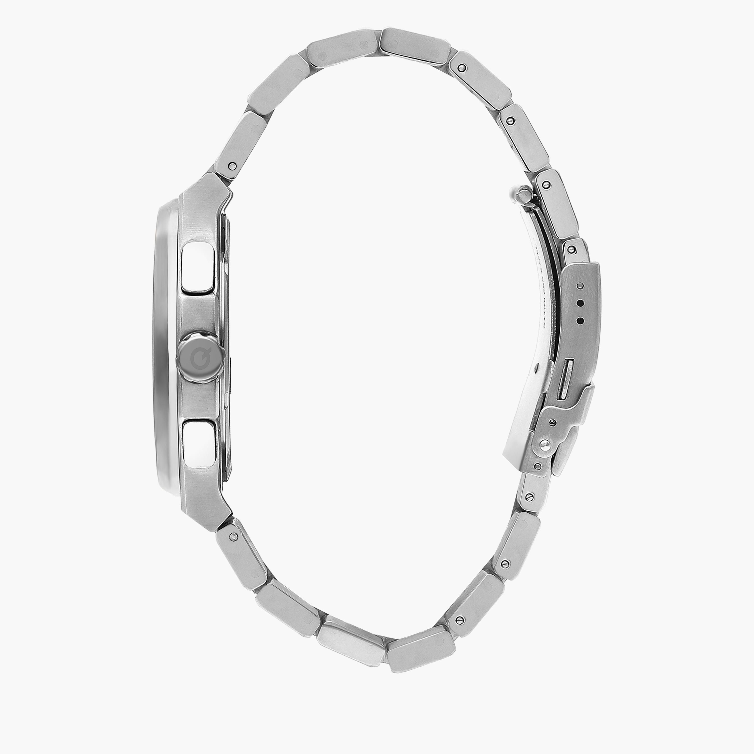 Quantum Men's Silver Analog Stainless Steel Strap Watch | ADG1032.390-men-watchesandjewellery-watches-image-2