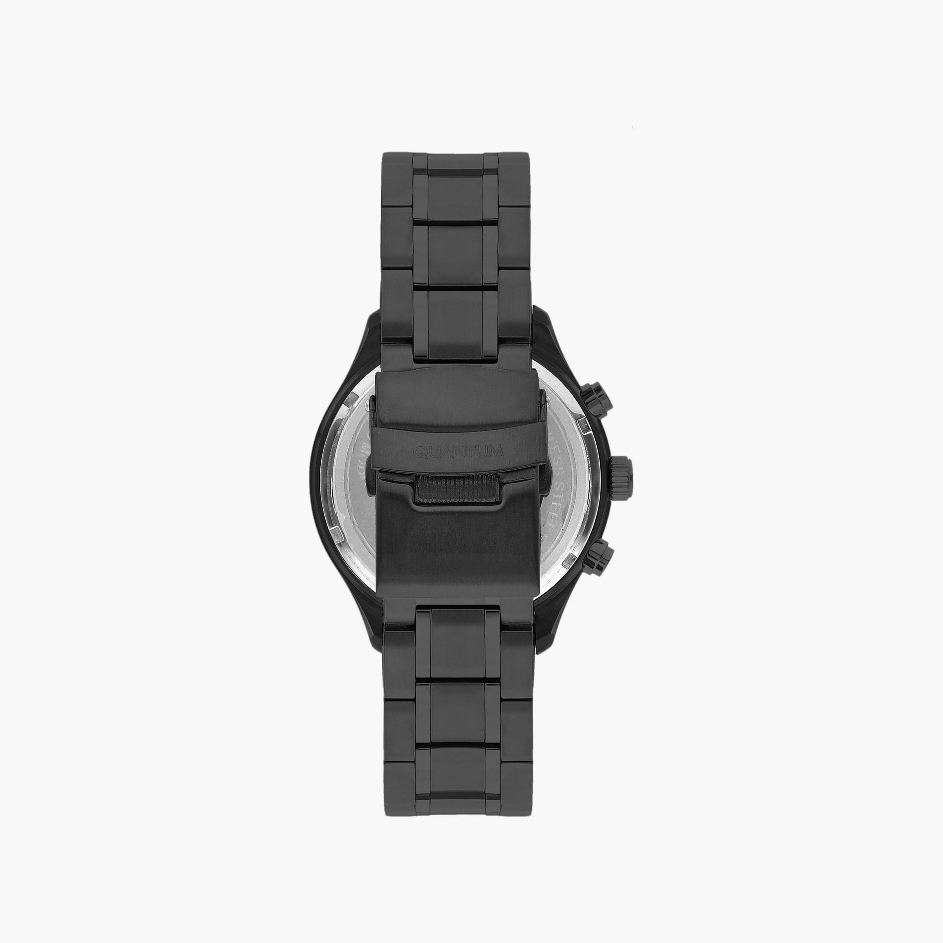 Quantum Men's Gun Stainless Steel Chronograph Stainless Steel Metal Strap Watch | ADG958.090-men-watchesandjewellery-watches-image-3