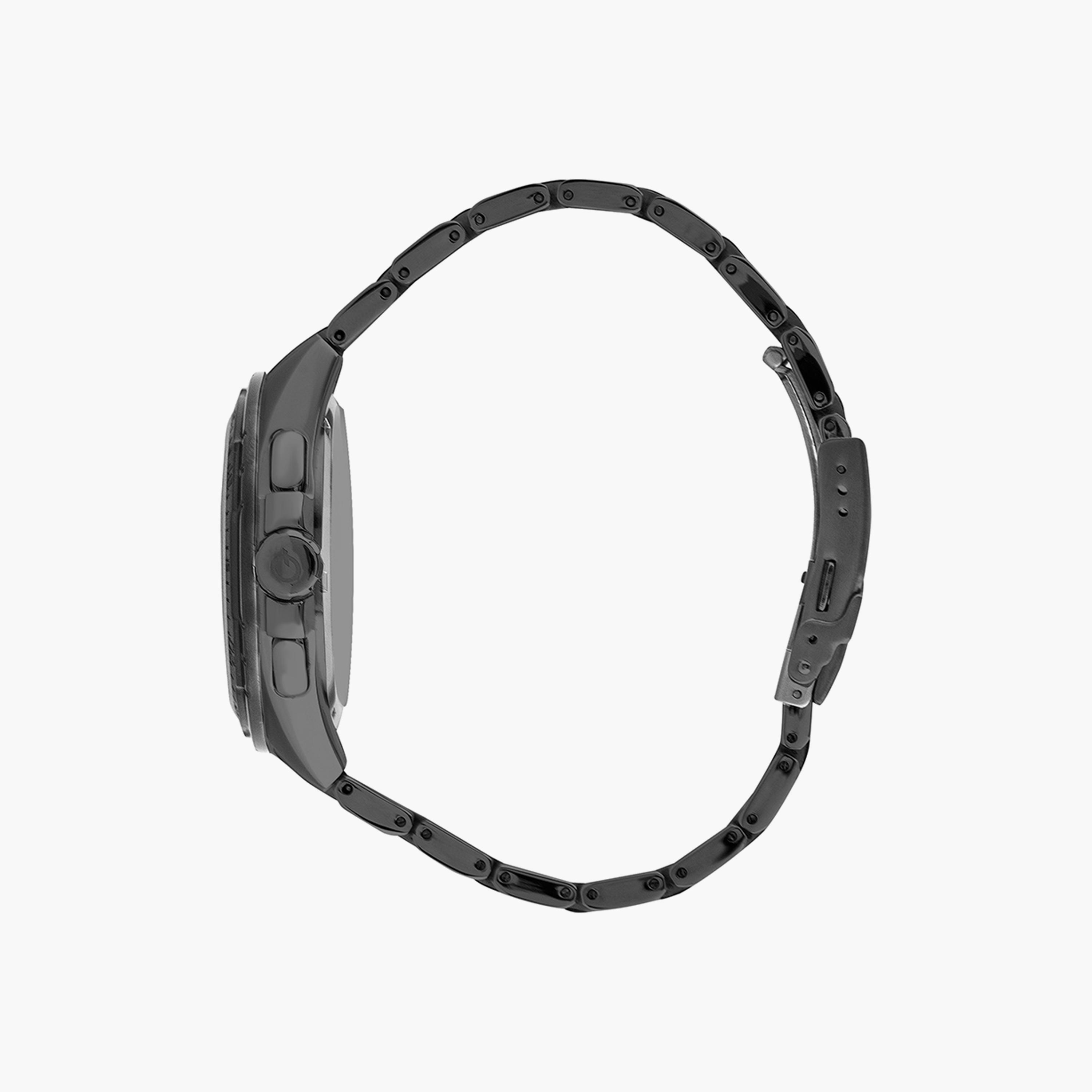 Quantum Men's Grey Analog Stainless Steel Metal Strap Watch | HNG889.050 | 45 MM-men-watchesandjewellery-watches-image-2
