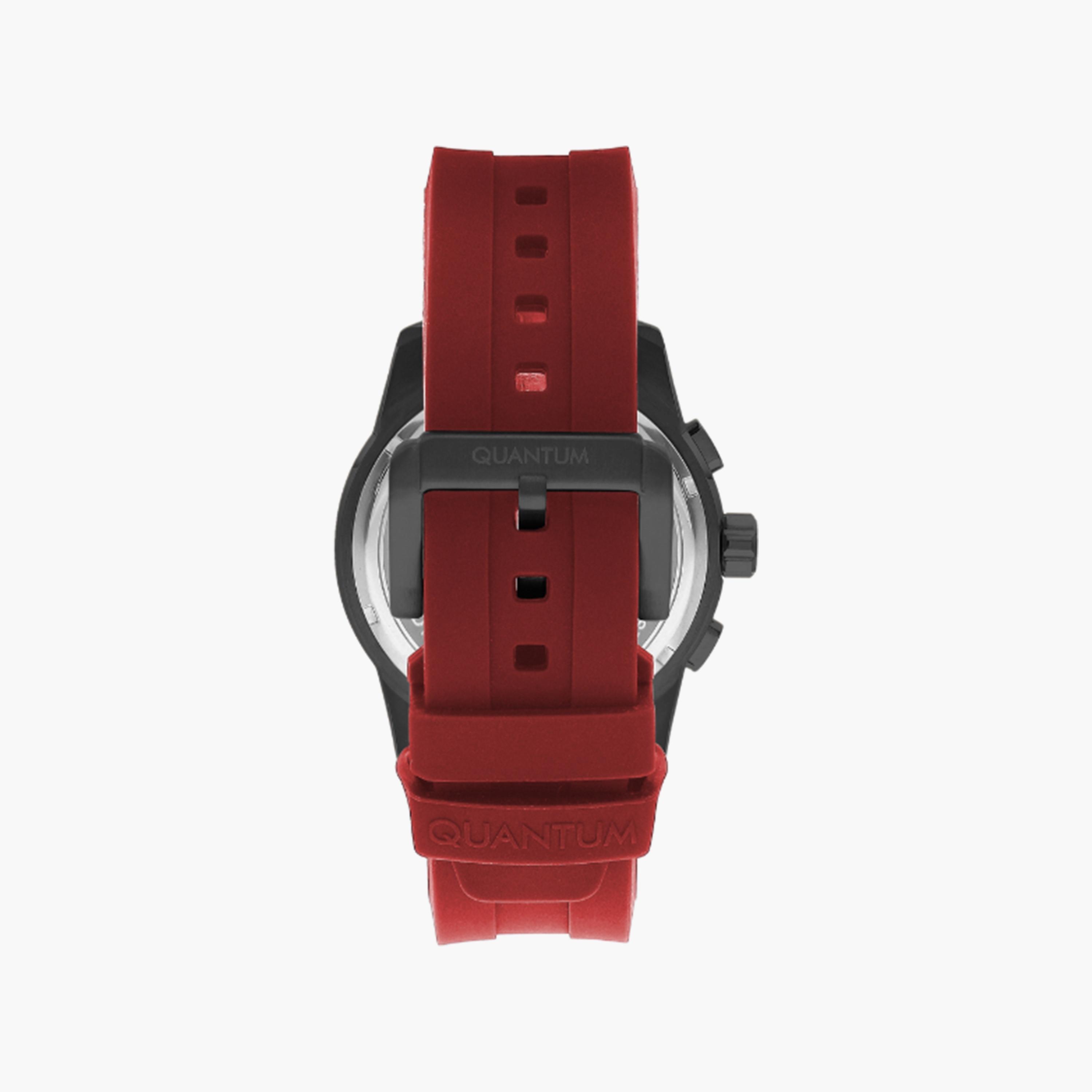 ساعة يد تناظرية فضية وذهبية بسوار ستانلس ستيل للرجال من أوماكس - 00FHM005N008-men-watchesandjewellery-watches-image-3