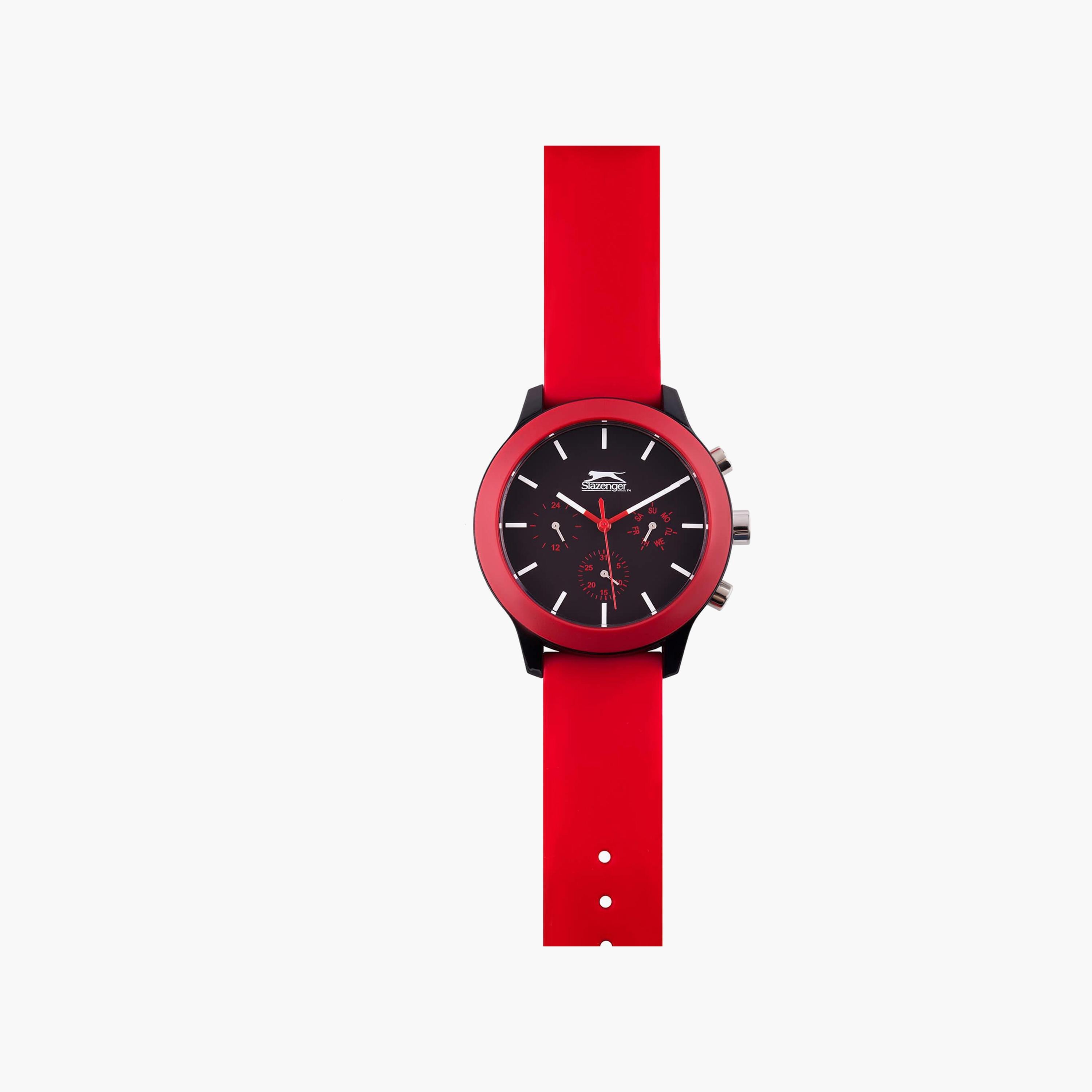 ساعة يد تناظرية فضية وذهبية بسوار ستانلس ستيل للرجال من أوماكس - 00HYB121N008-men-watchesandjewellery-watches-image-1