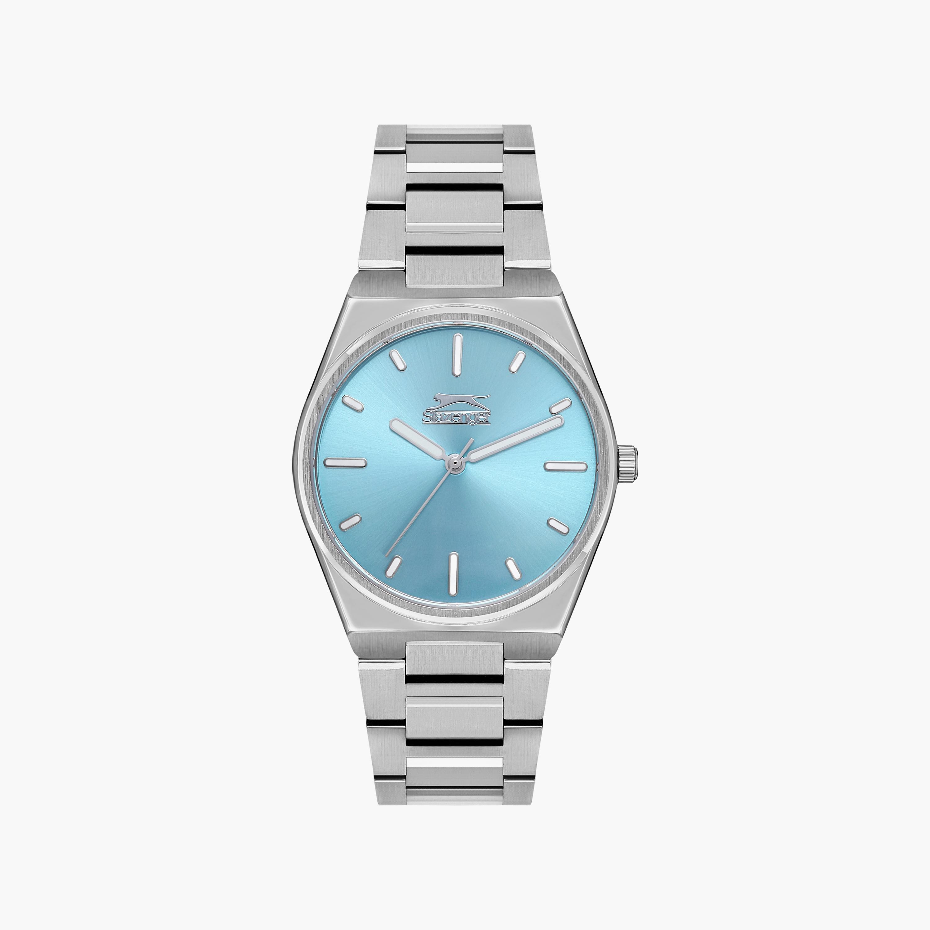 Slazenger Women's Silver Analog Stainless Steel Strap Watch | SL.9.2116.3.04-women-watchesandjewellery-watches-image-1
