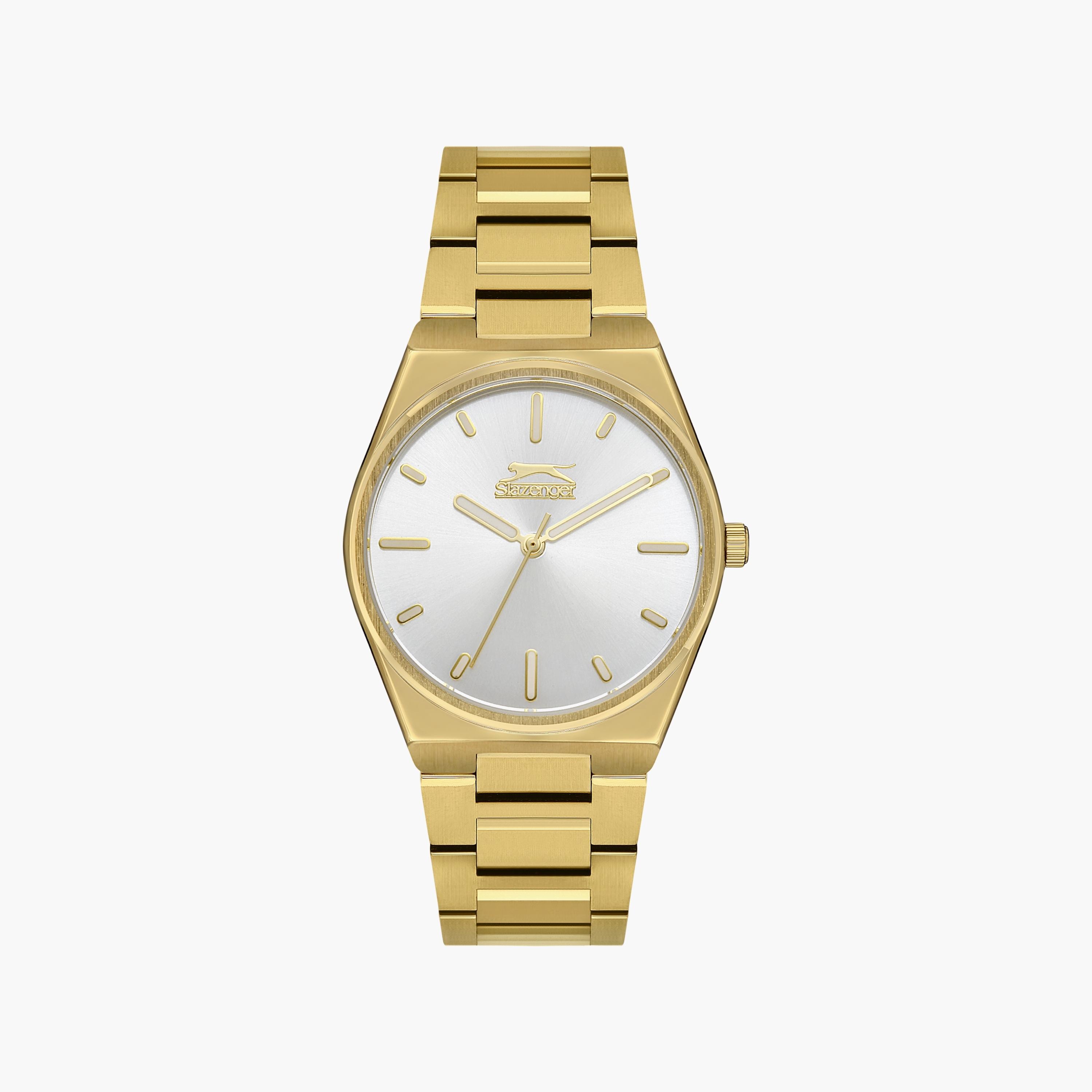 Slazenger Women's Gold Analog Stainless Steel Strap Watch | SL.9.2116.3.05-women-watchesandjewellery-watches-image-1