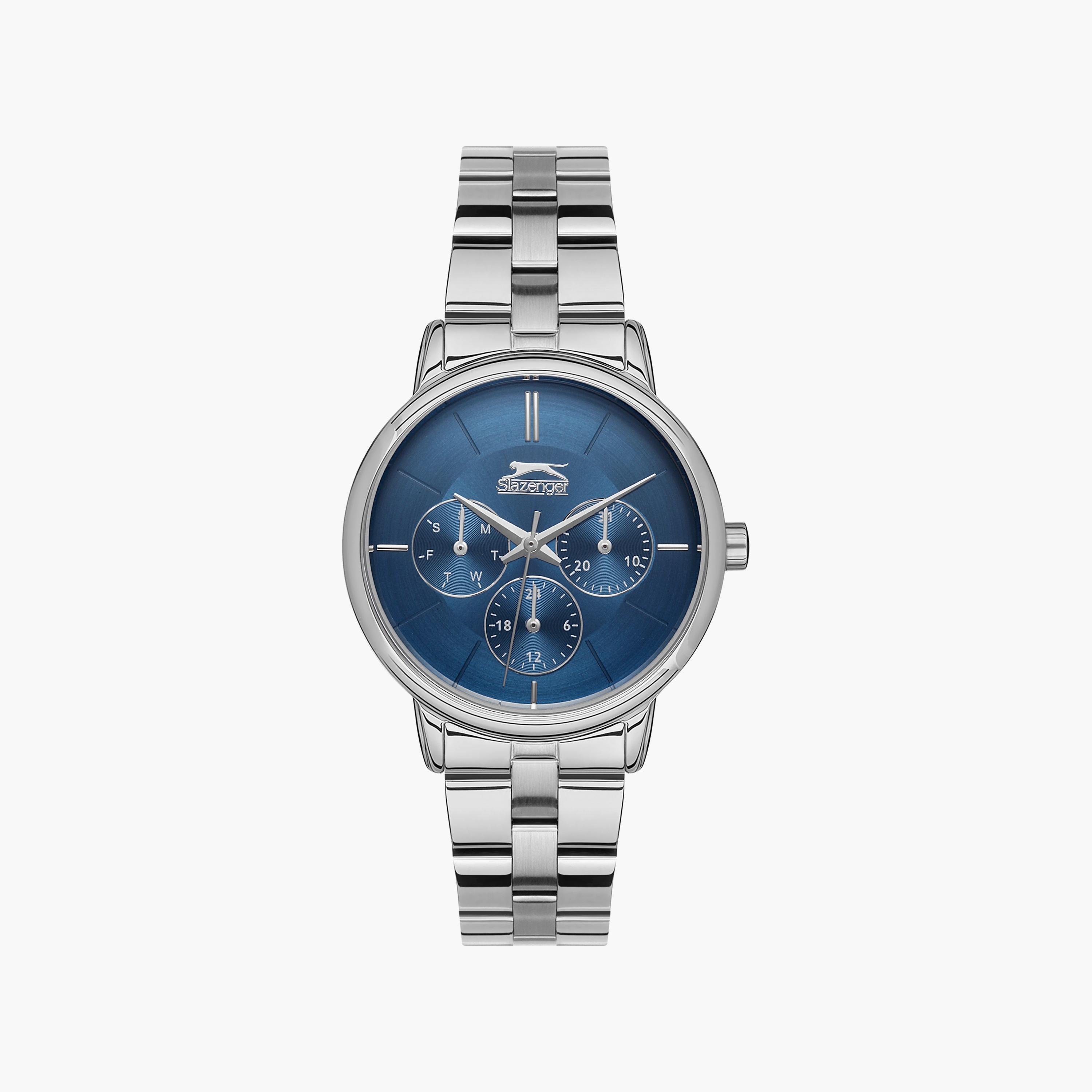 ساعة أنالوج فضية بسوار ستانلس ستيل من سلازينجر للنساء | SL.9.2145.4.05-women-watchesandjewellery-watches-image-1