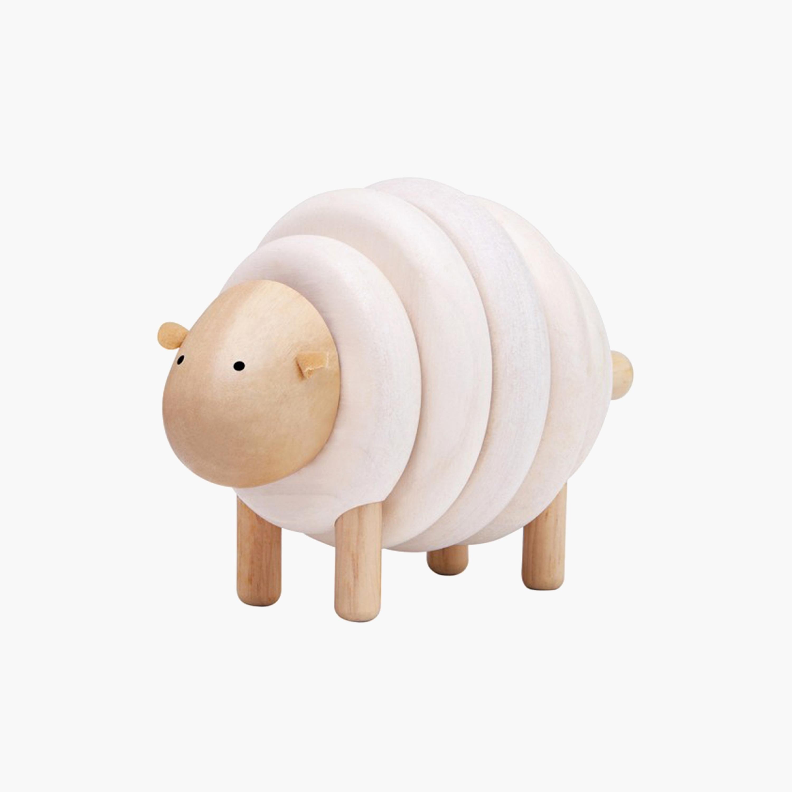 PlanToys Lacing Sheep-toys-babyandtoddlertoys-shapesorters-image-1