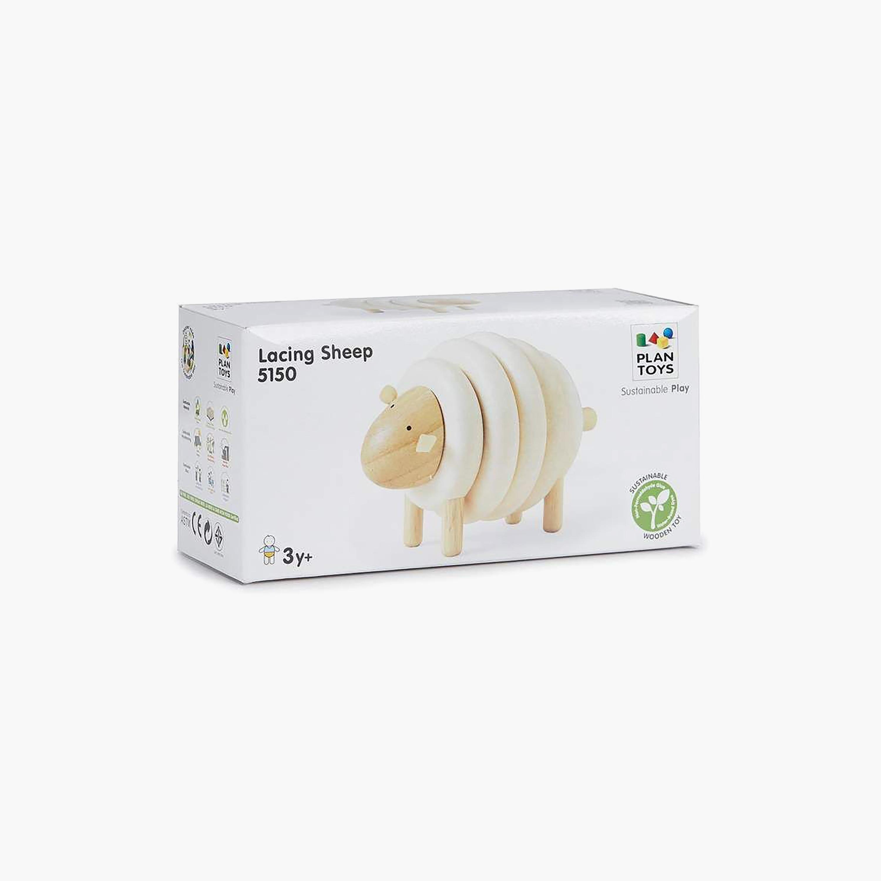 PlanToys Lacing Sheep-toys-babyandtoddlertoys-shapesorters-image-2