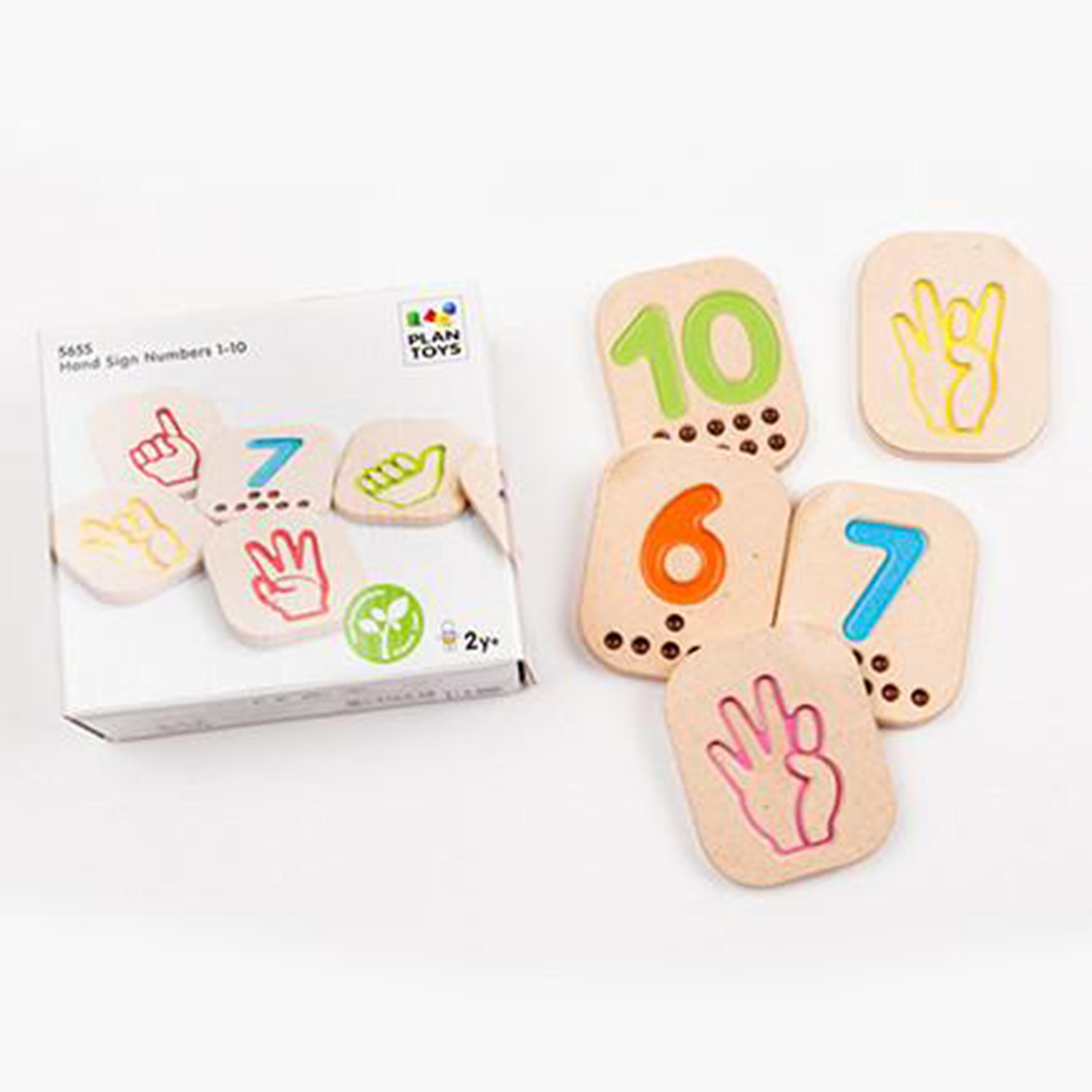 الأرقام 1-10 إشارة يدوية من بلان تويز-toys-babyandtoddlertoys-learningtoys-image-1